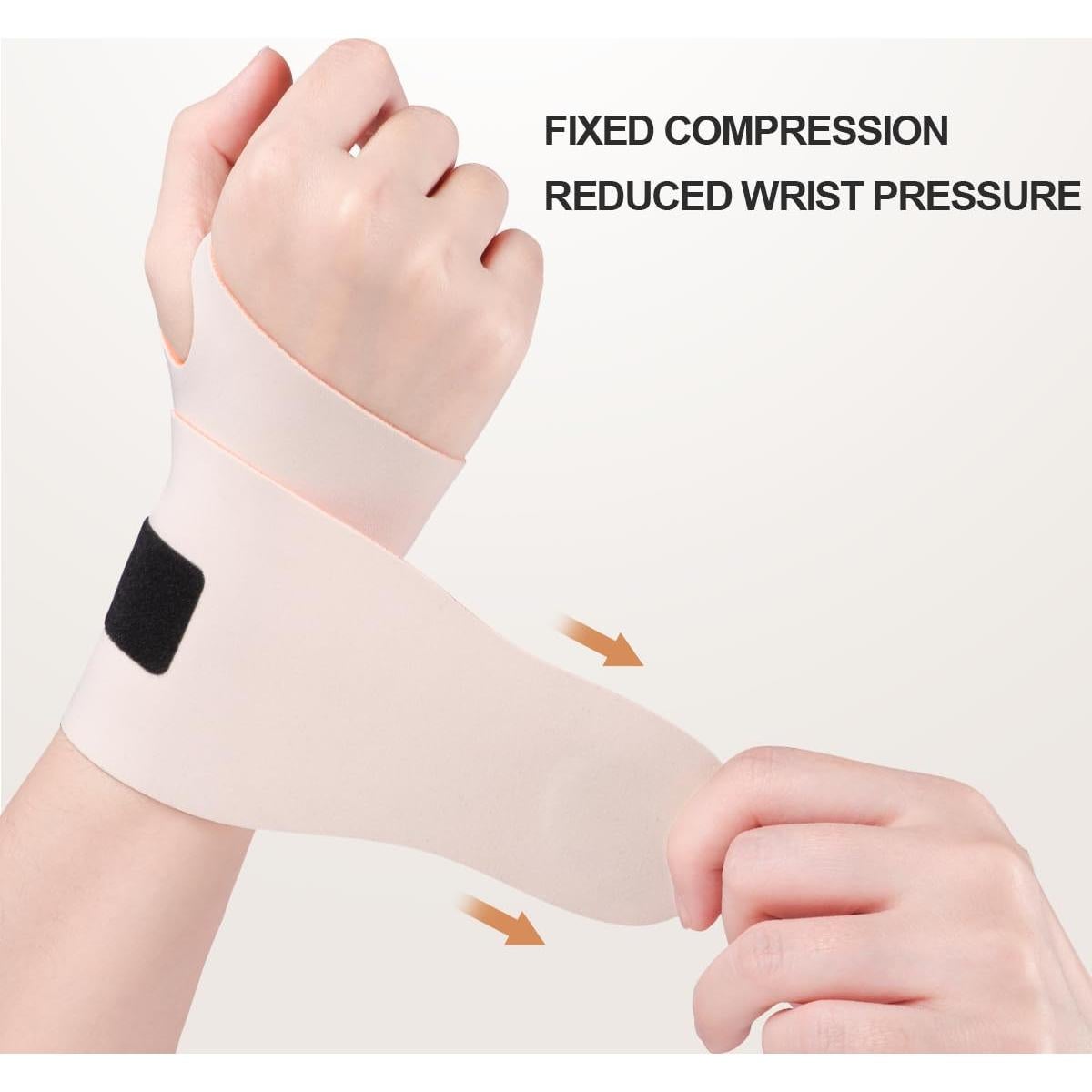 2 Soportes de Muñeca iStabo para Alivio del Dolor - Talla Única