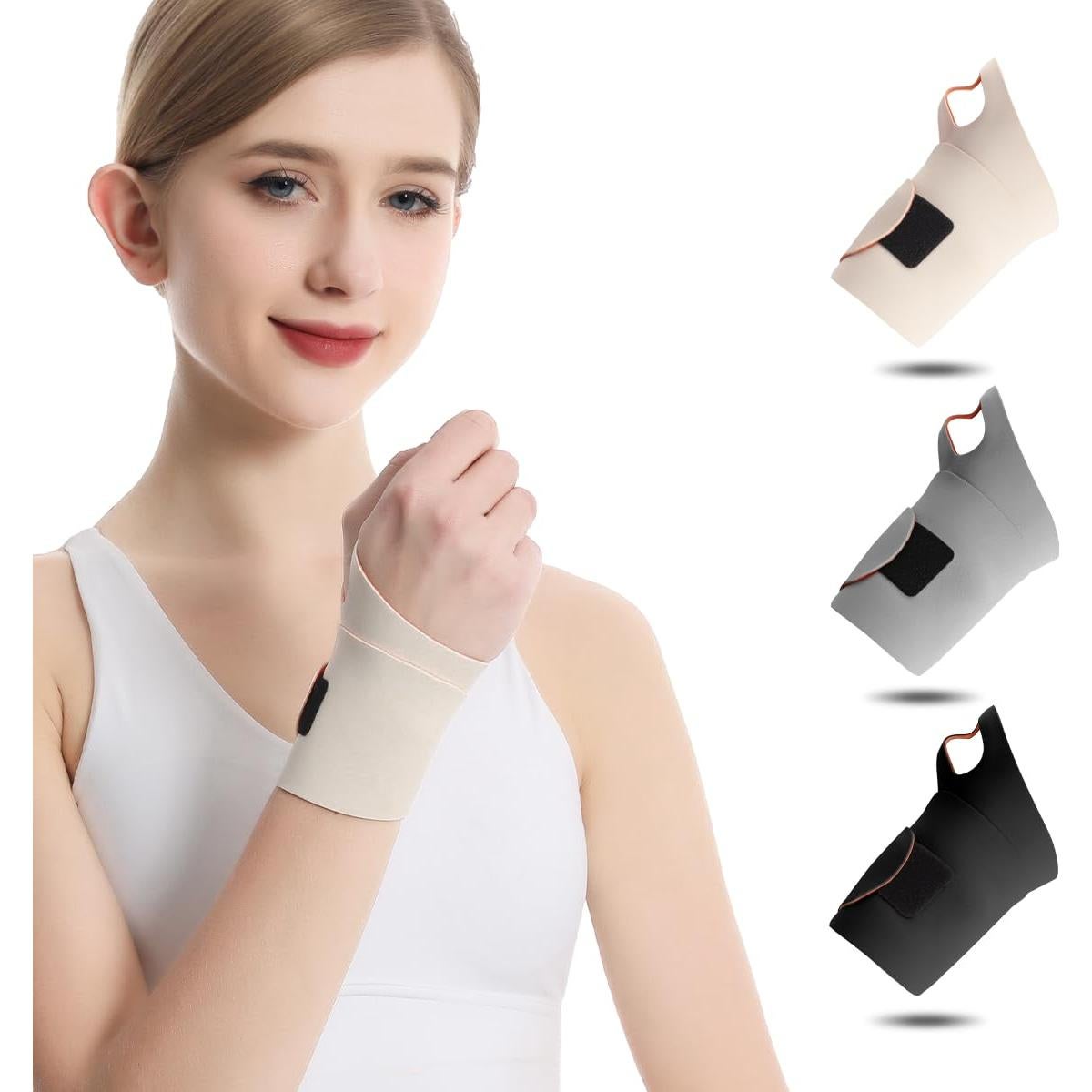 2 Soportes de Muñeca iStabo para Alivio del Dolor - Talla Única