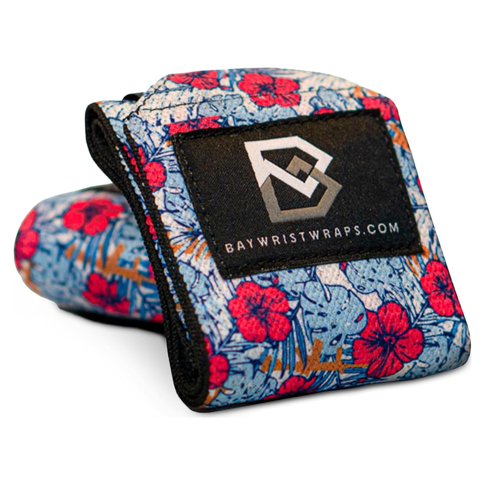 Faja de Muñeca Bay Wrist Wraps - Ajustable, Talla Única, Hawaiano Táctico