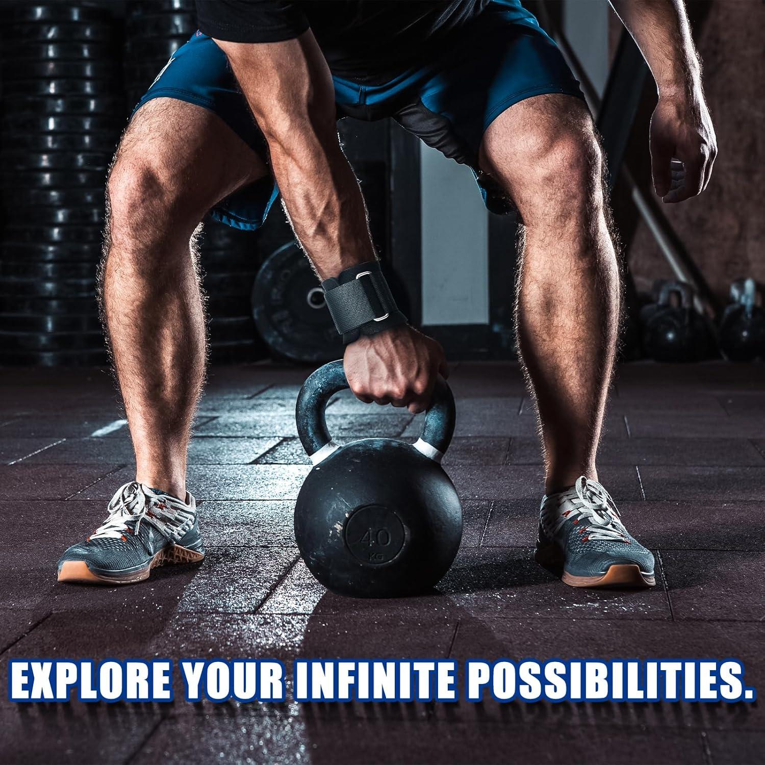 Correas de Muñeca RitFit para Levantamiento de Pesas - Neopreno