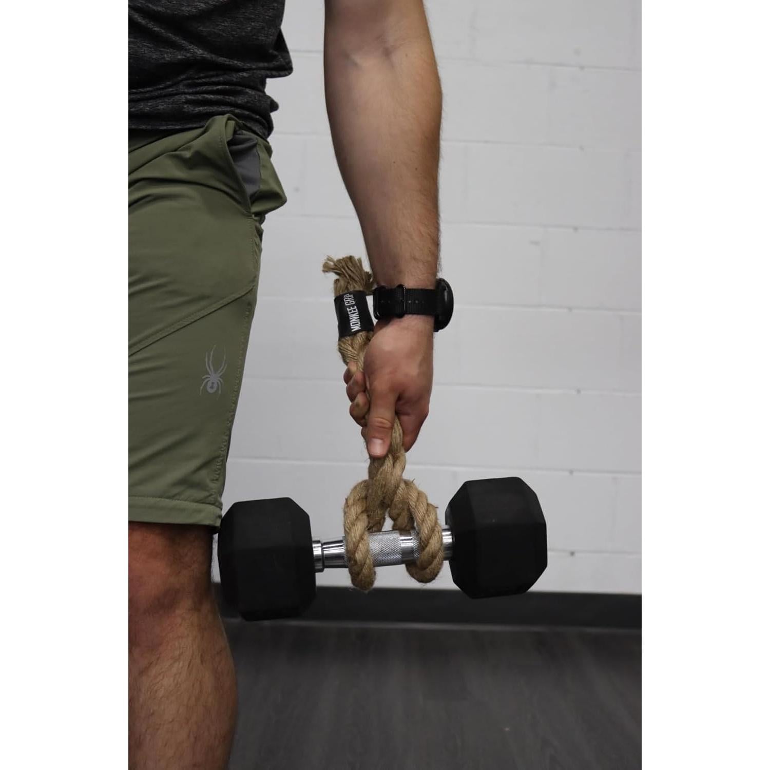 Agarres de Cuerda Monkee Grip - Mejora Fuerza y Resistencia