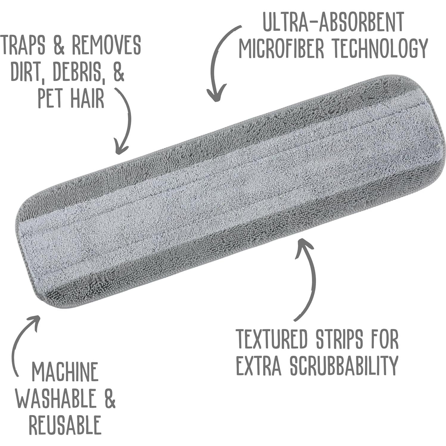 Kit de Mopa Rociadora Quick Shine 11 Piezas - Limpieza Profesional