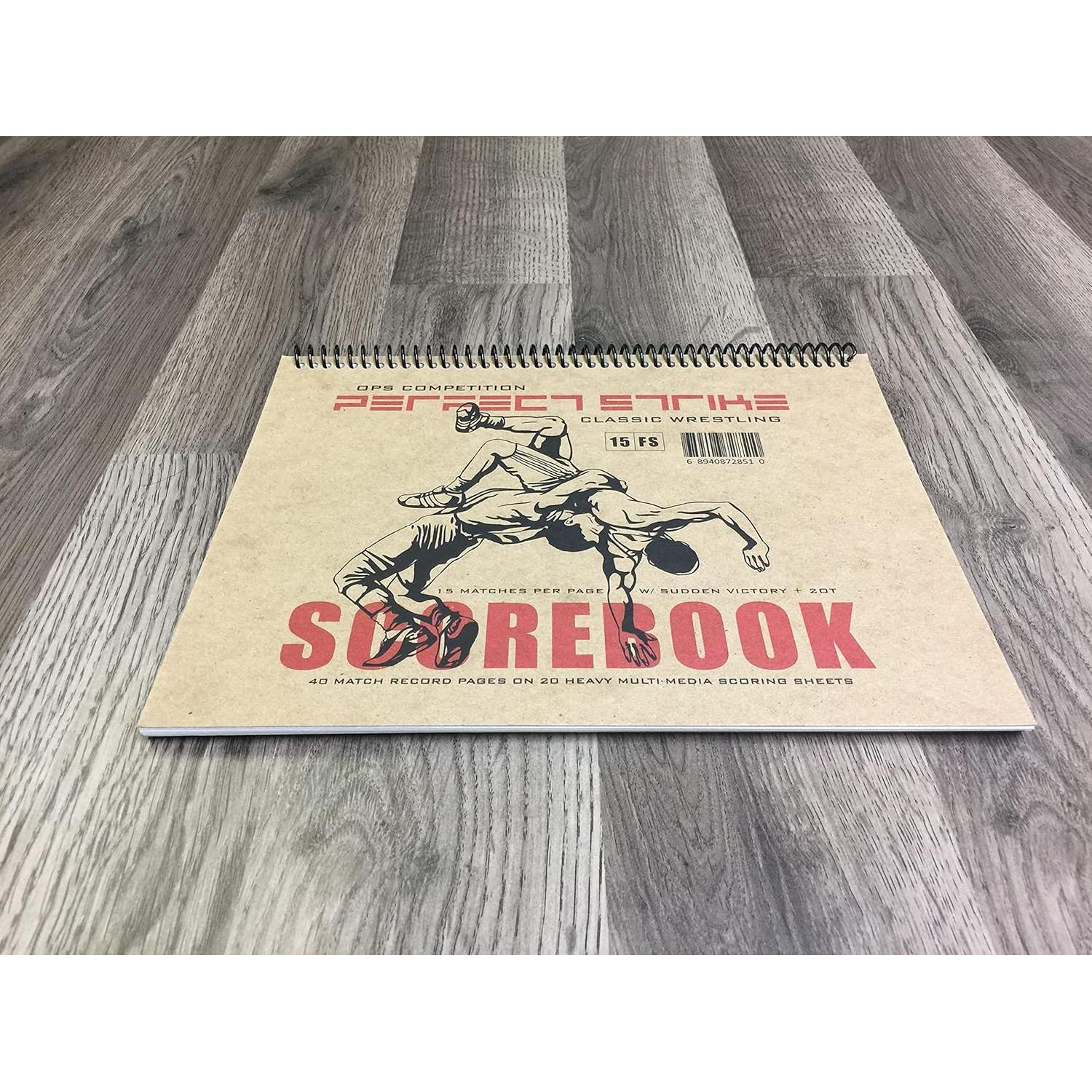 Libro de Puntuación de Lucha Perfecta - Perfect Strike - Resistente