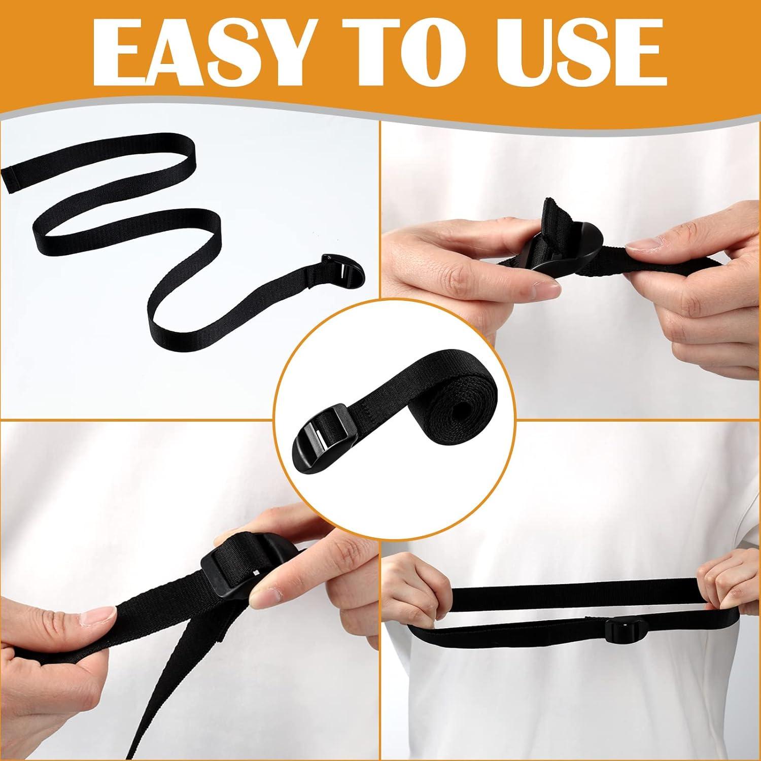 Correa de Lucha de Brazos Antideslizante XunYee 1m 2 Pcs