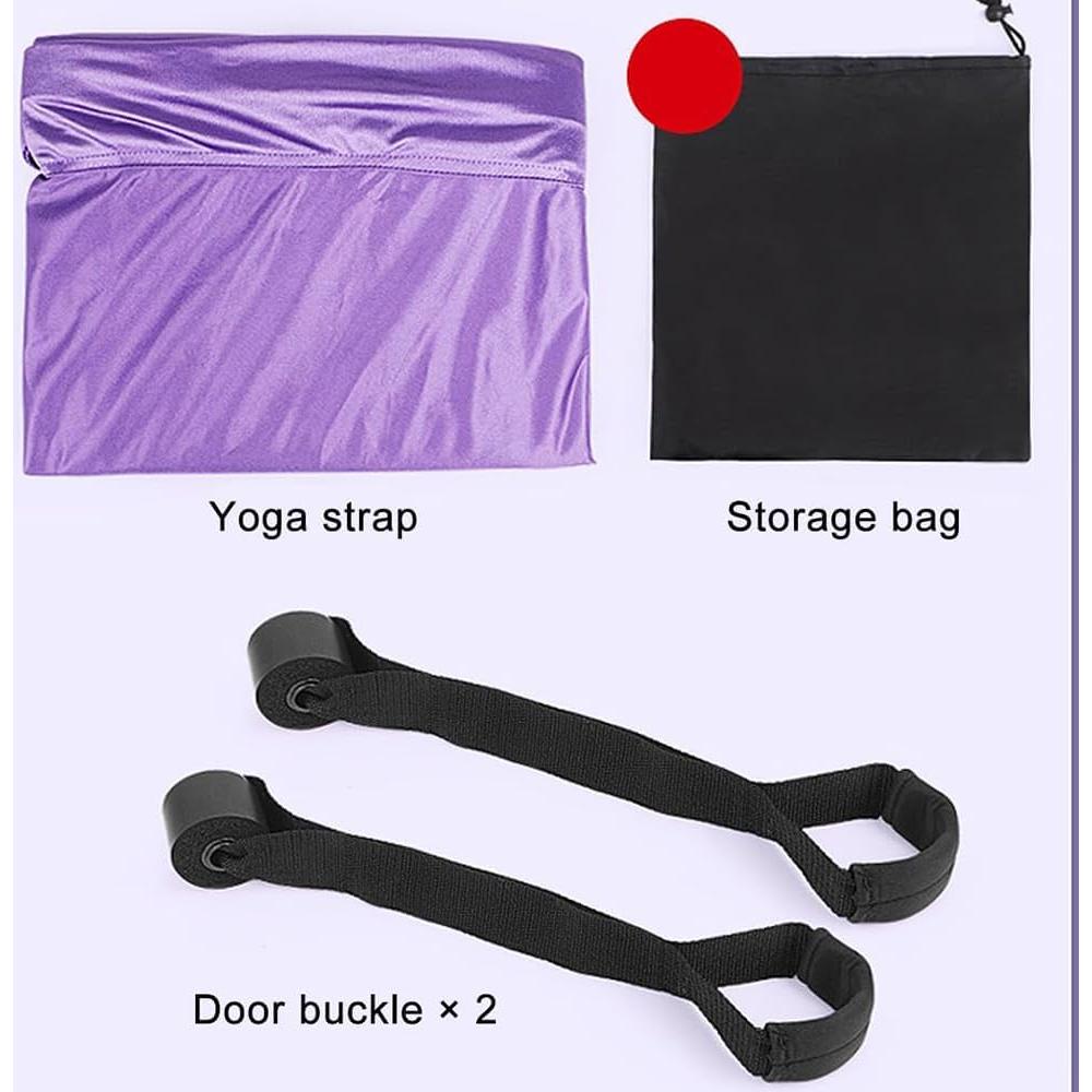 Columpio de Yoga Elfzone para Puerta - Correa de Estiramiento 40mm