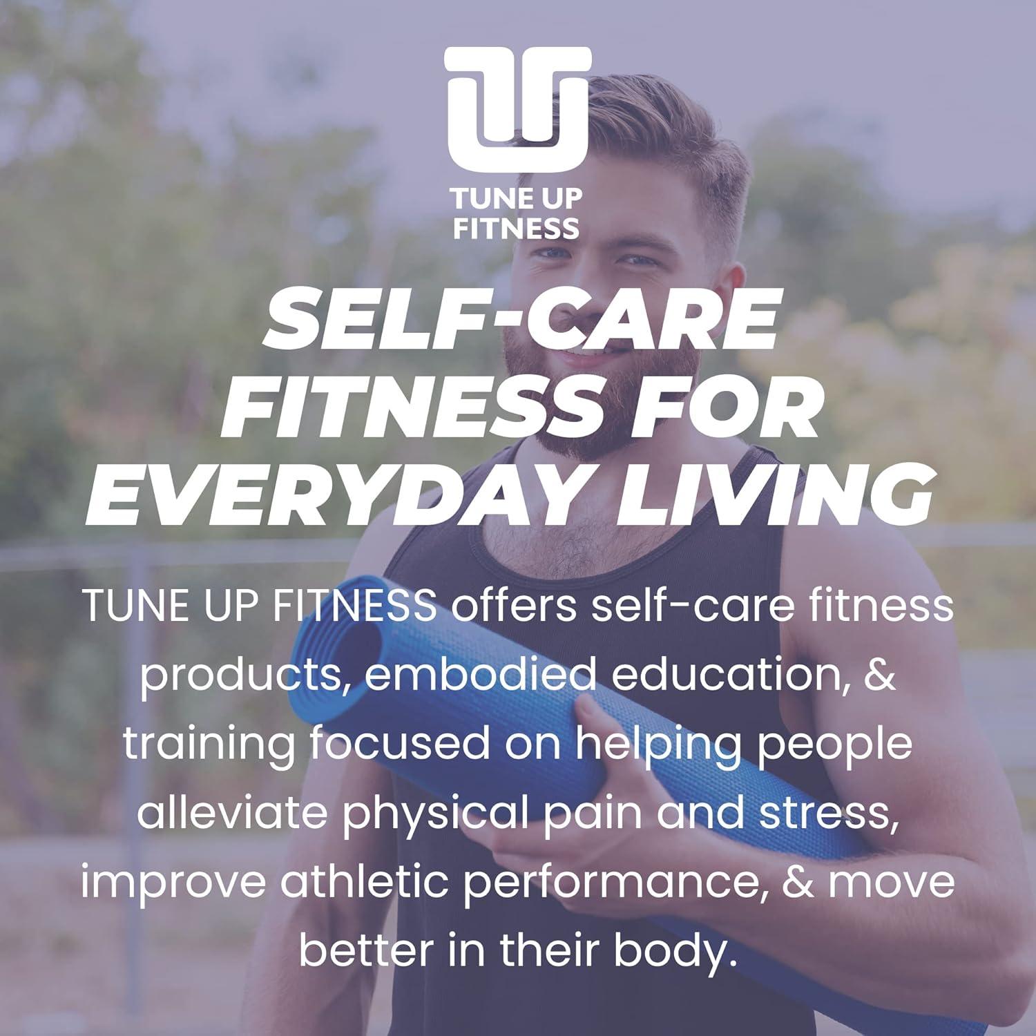 Correa de Estiramiento Tune Up Fitness 1.52m para Yoga y Terapia