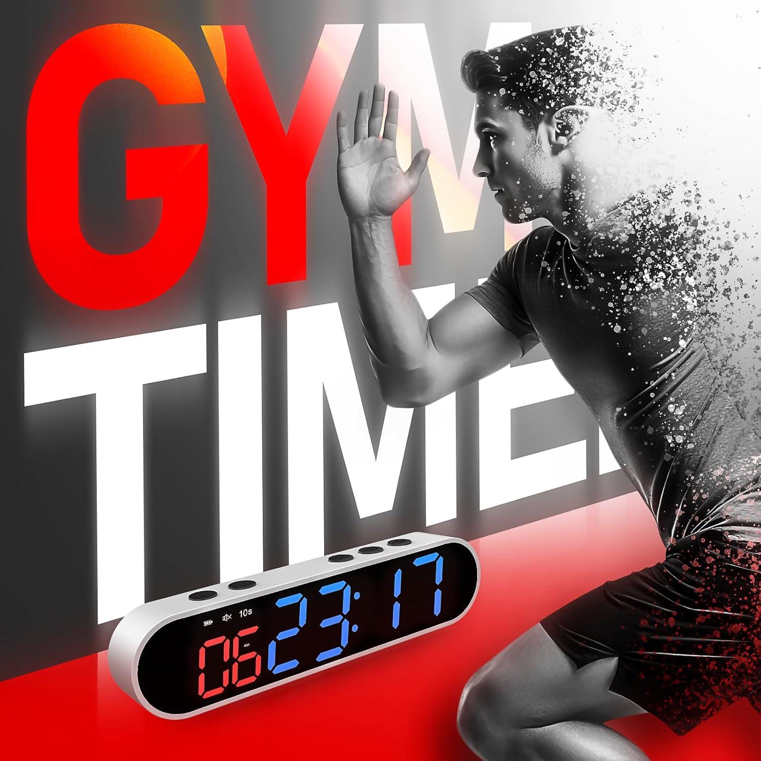 Temporizador de Gimnasio Dienmern Portátil con Imán Fuerte