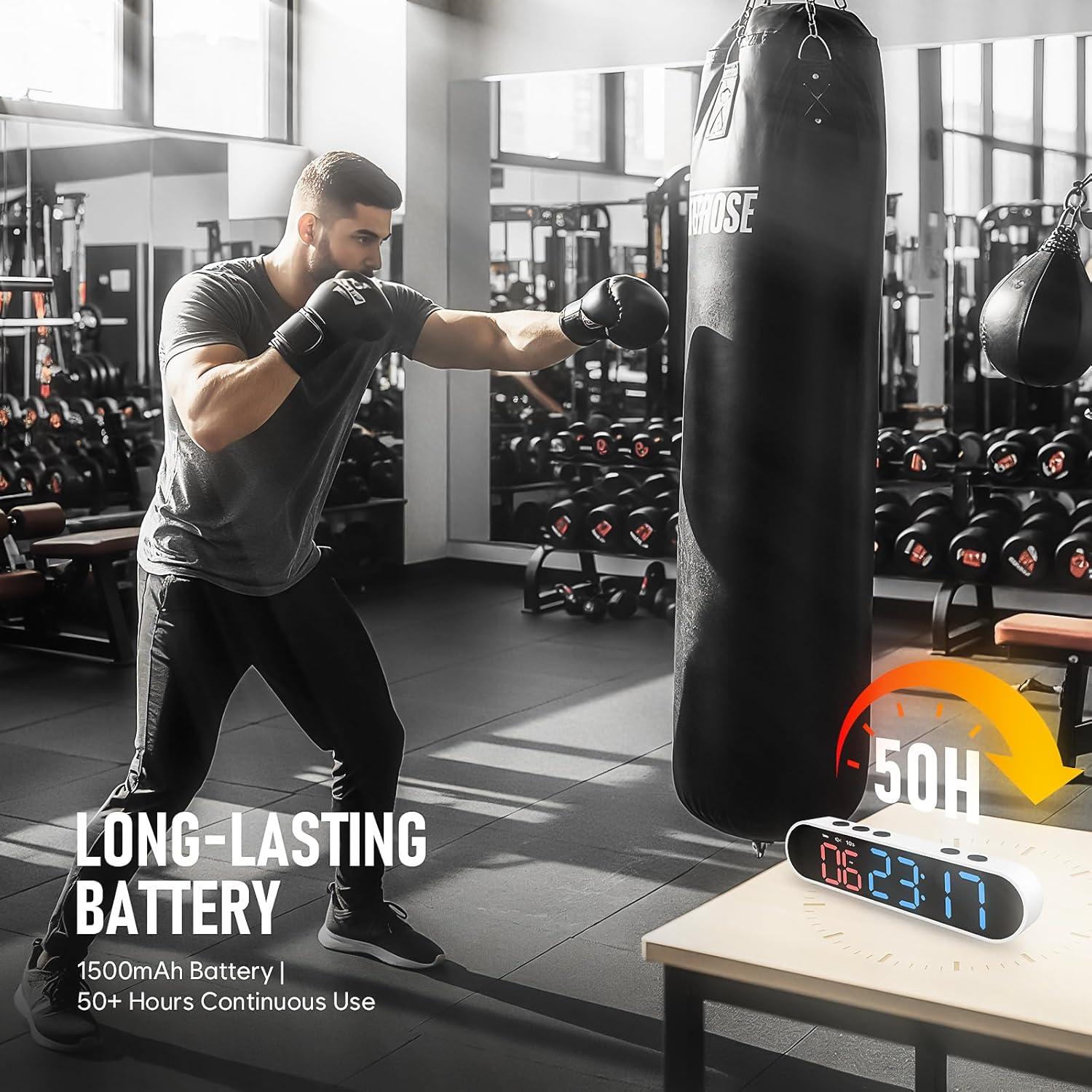 Temporizador de Gimnasio Dienmern Portátil con Imán Fuerte