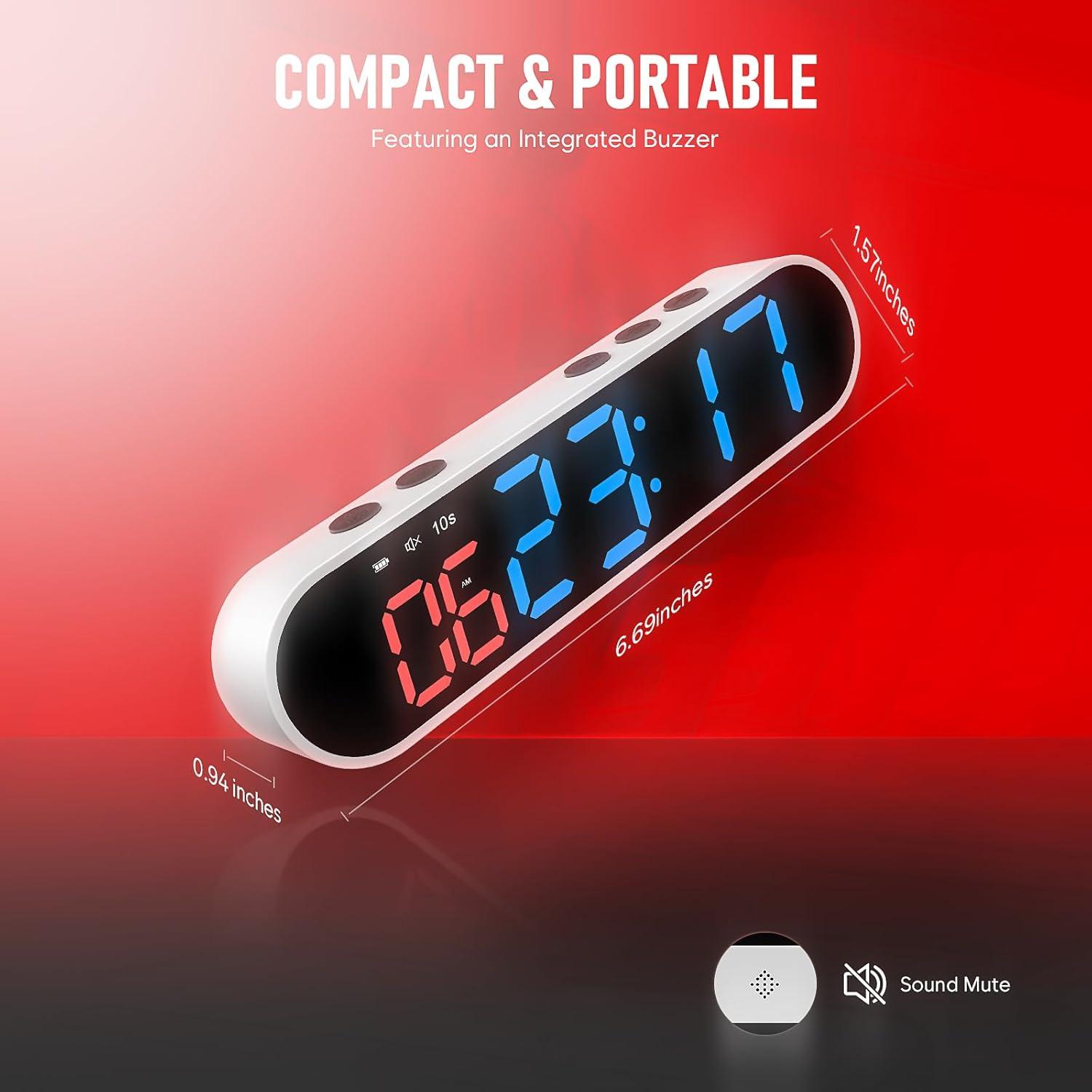 Temporizador de Gimnasio Dienmern Portátil con Imán Fuerte