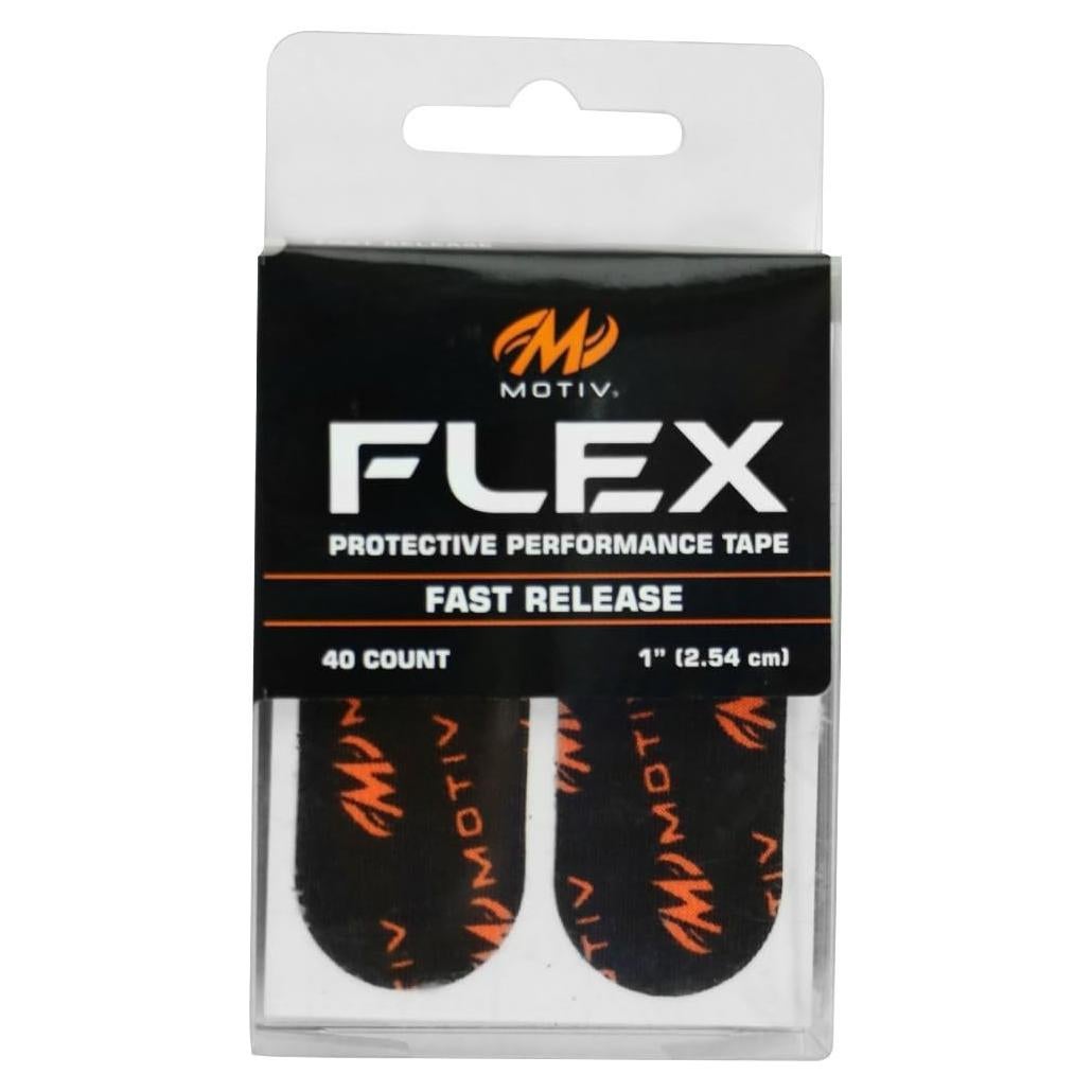 Cinta de Rendimiento Protectora Flex Motiv Negra 40 Piezas 2.54cm