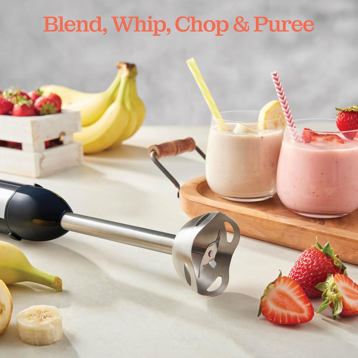 Batidora de Inmersión Peach Street 500W Turbo Ergonomica