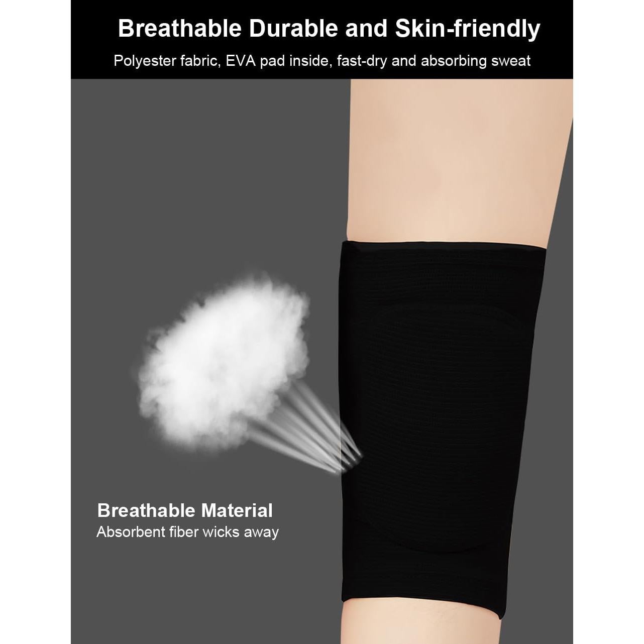 Rodilleras Suaves y Transpirables SUJAYU para Deportes - Grande