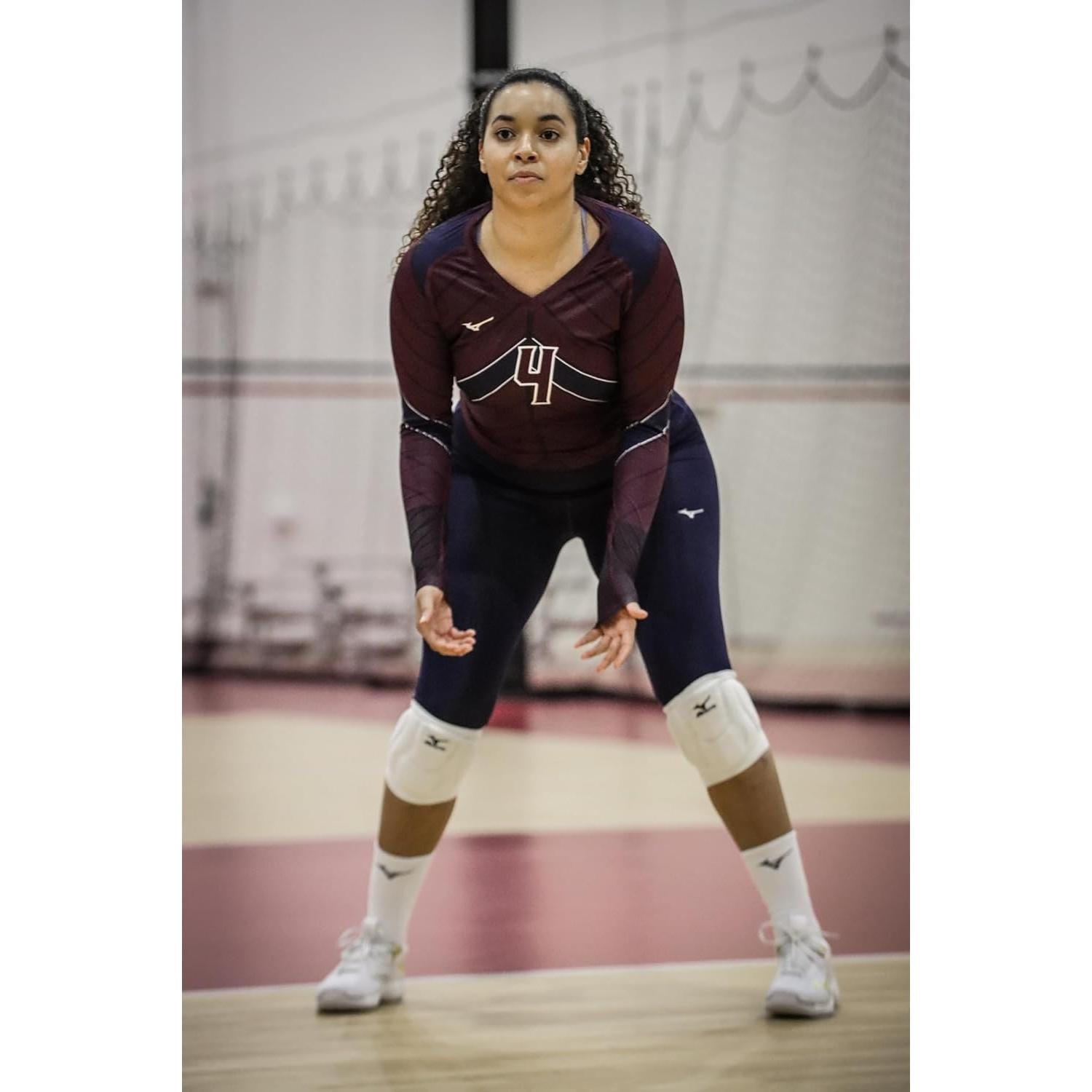 Rodillera de Voleibol Mizuno T10 Plus Negra Talla Única