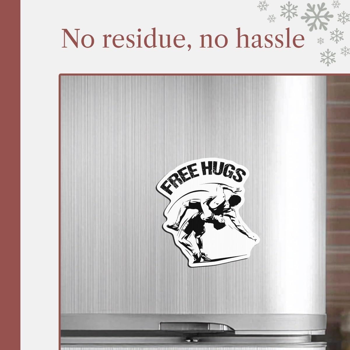 Imán de Lucha Libre TAYTA 13.97cm Reutilizable para Decoración