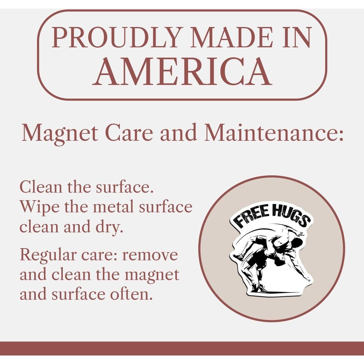 Imán de Lucha Libre TAYTA 13.97cm Reutilizable para Decoración