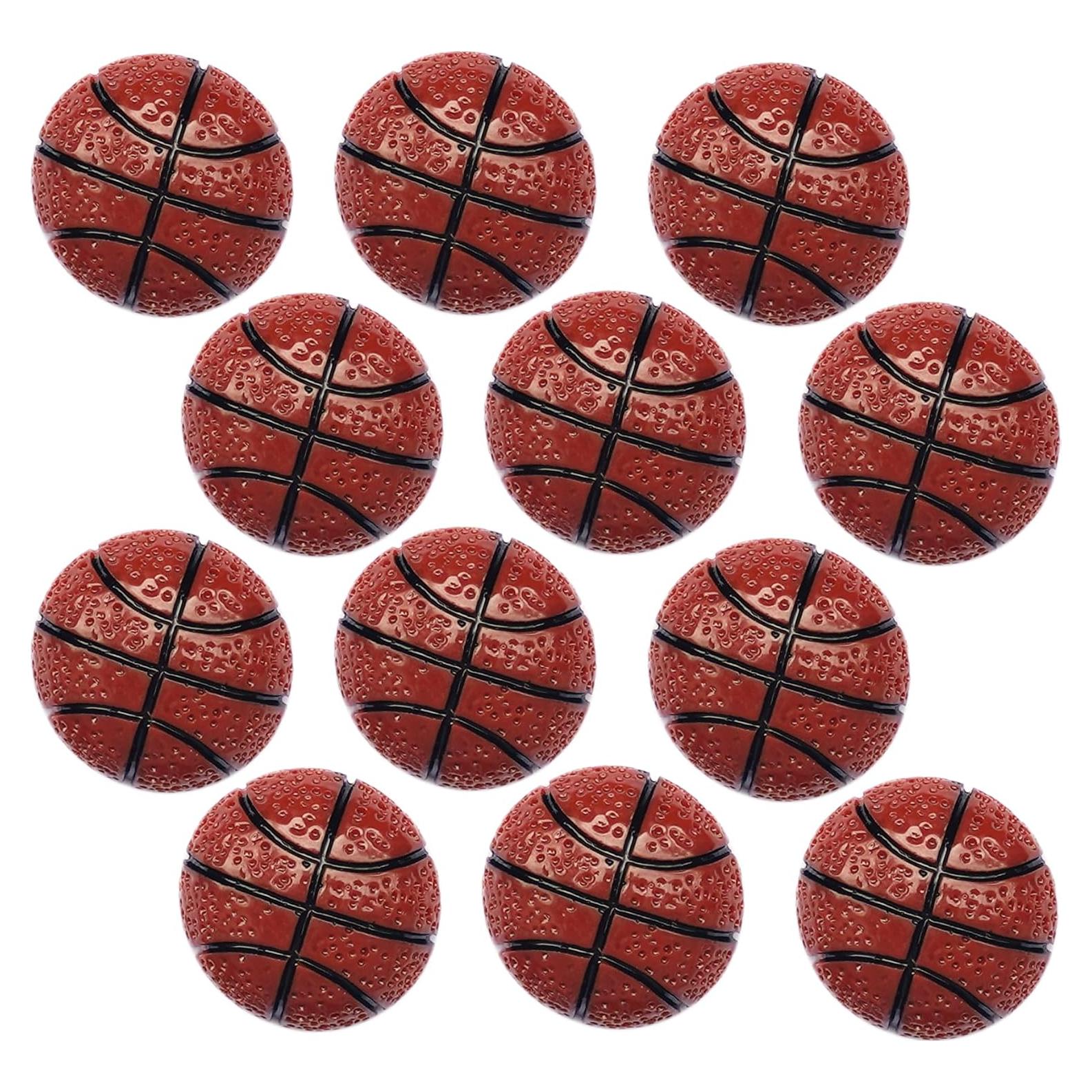 Imanes Decorativos de Baloncesto KEYDUACU - 12 Piezas 3D