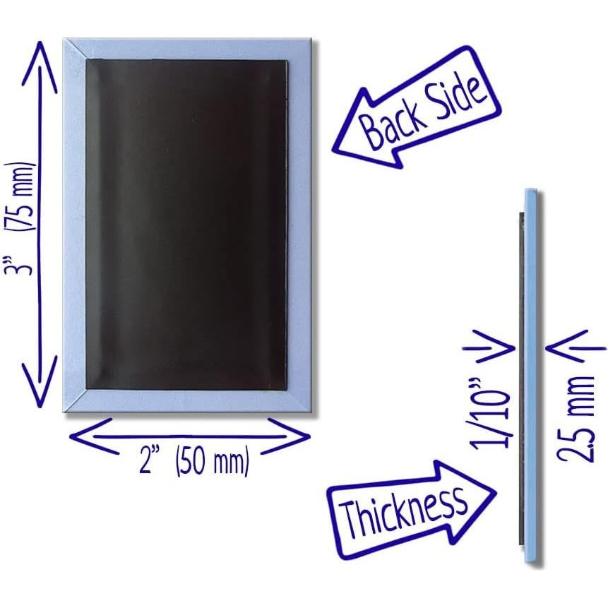 Imán de Nevera Vintage Ejército EE. UU. 50mm x 75mm Magnet Sv