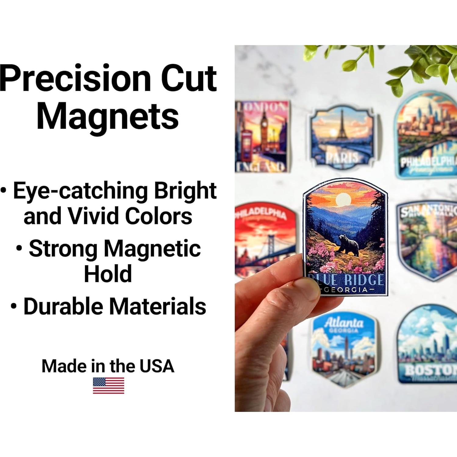 Imán Redondo Decorativo R y R Imports 5.08 cm Universitario