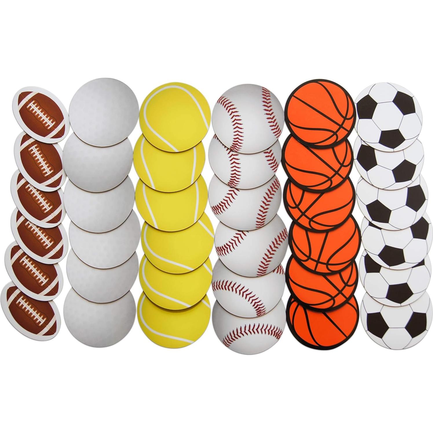 Conjunto de Imanes Deportivos Novel Merk - 36 Piezas