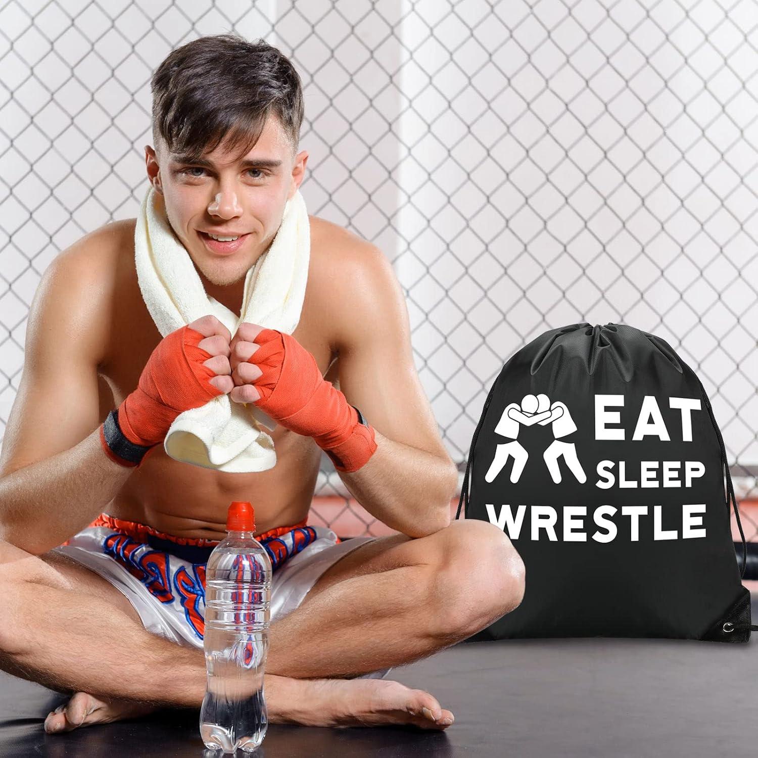 Mochila de Cuerda Chunful 6 Piezas Negra para Deportes