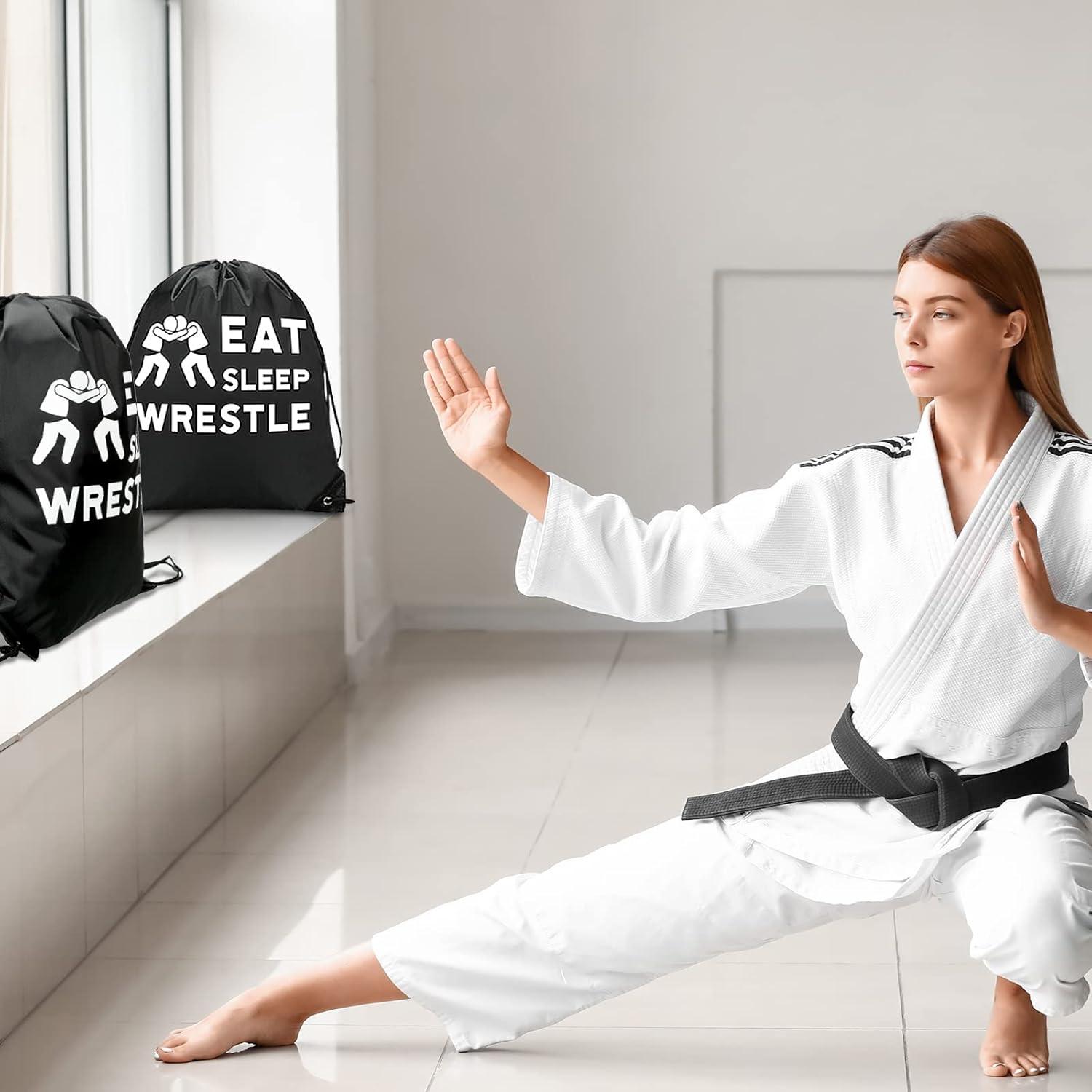 Mochila de Cuerda Chunful 6 Piezas Negra para Deportes