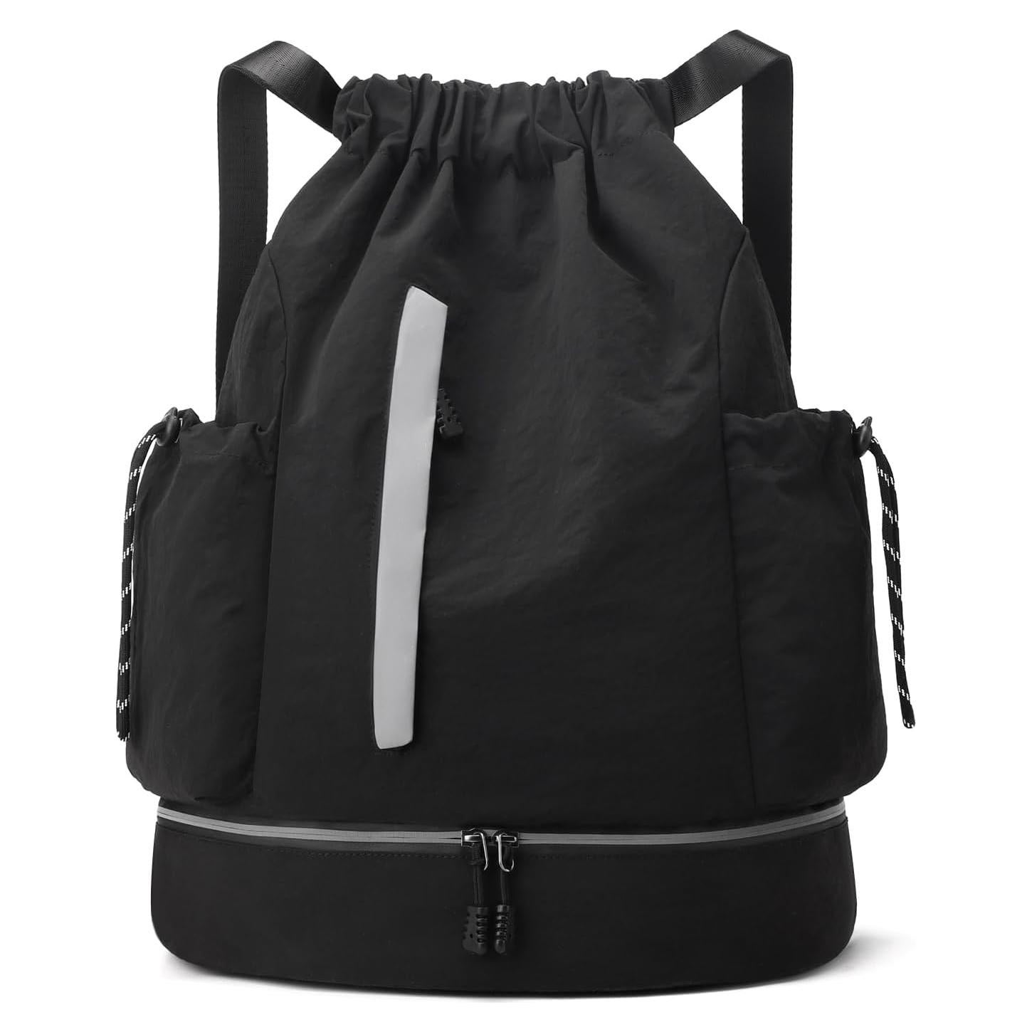 Mochila Deportiva JELUTAR Resistente al Agua 28L Negra