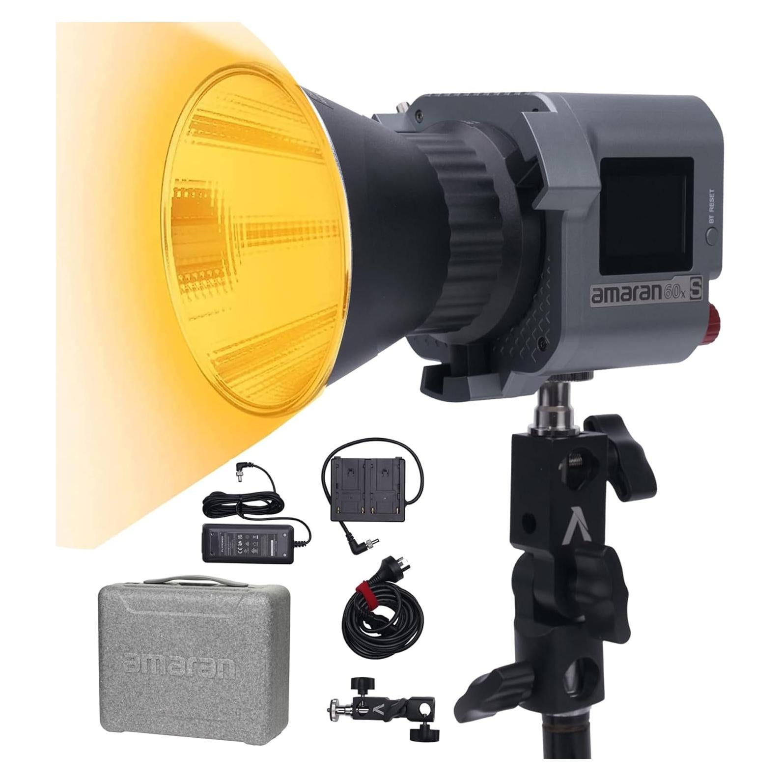 Aputure Amaran 60X S Luz LED Bi-Color 2700-6500K 65W