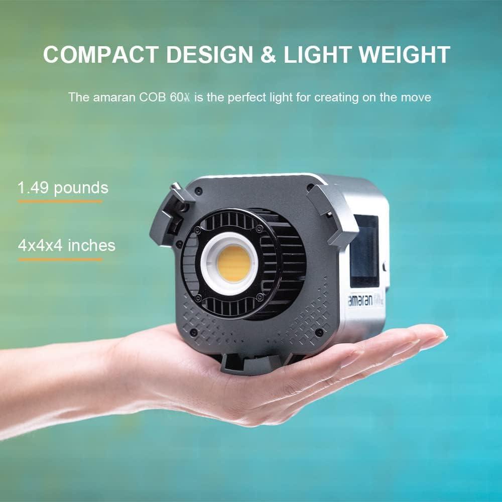 Aputure Amaran 60X S Luz LED Bi-Color 2700-6500K 65W