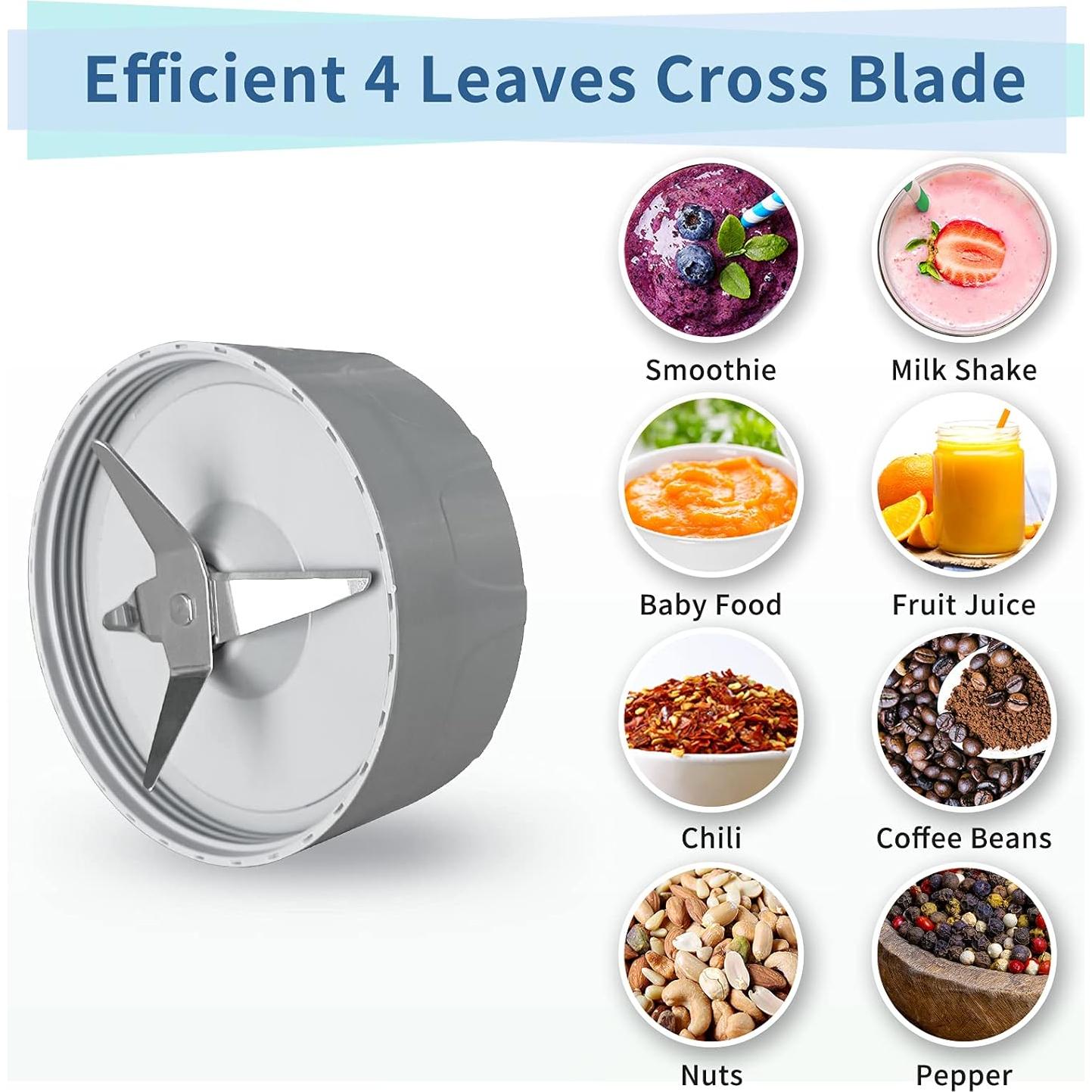 Licuadora Personal La Reveuse 250W 2 Tazas Libre BPA Azul