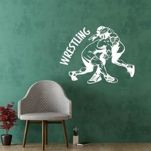 Calcomanía de Vinilo Lucha Libre In-Style Decals 480 Negro