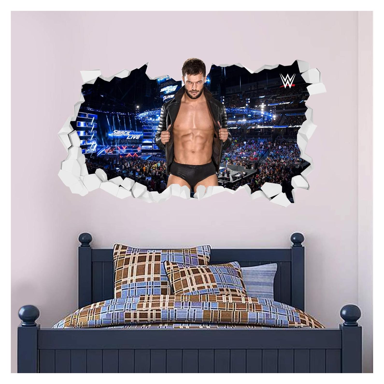 Calcomanía de Pared WWE Finn Balor 60cm - Vinilo Decorativo