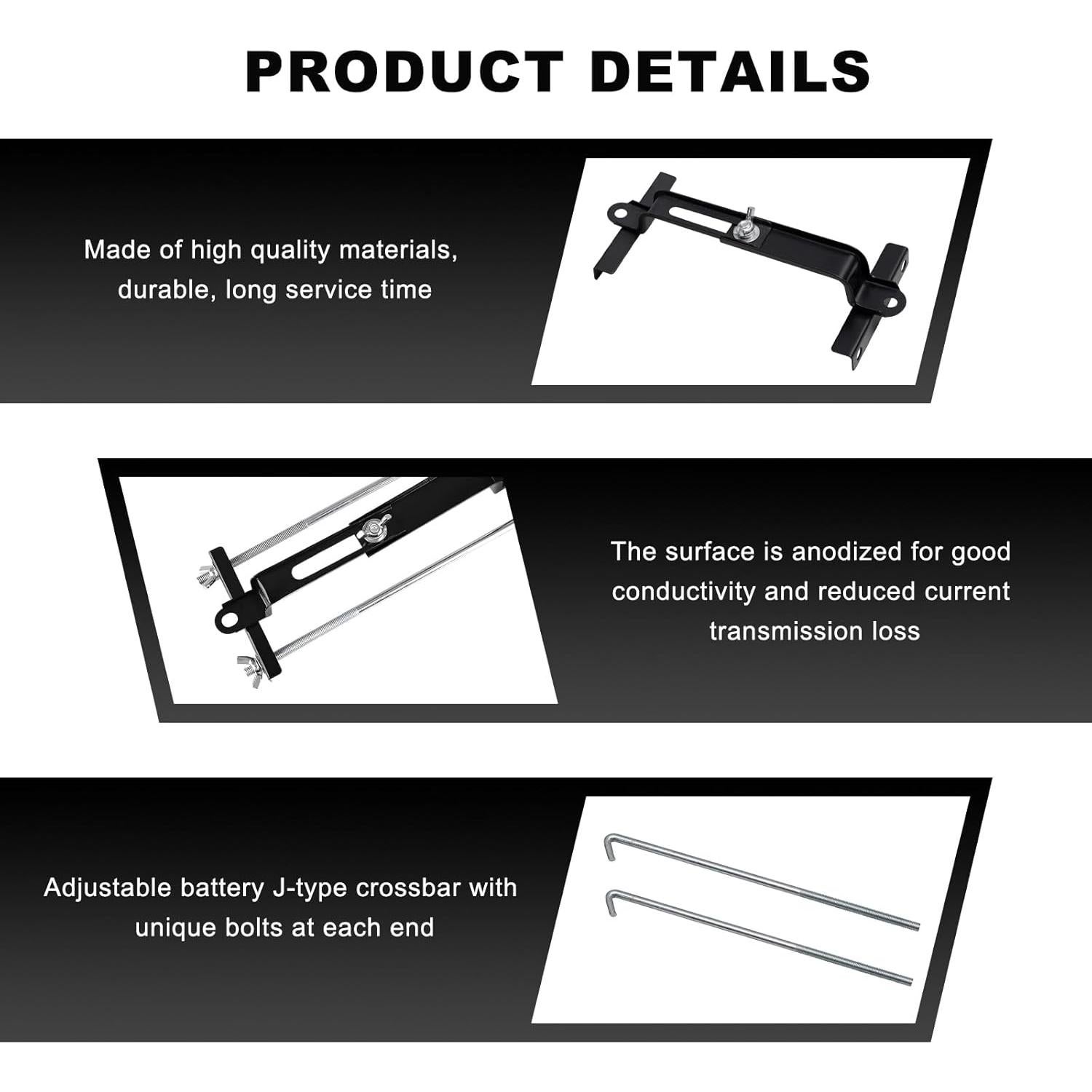 Soporte de Batería Ajustable FSTURIOS 27 cm Universal