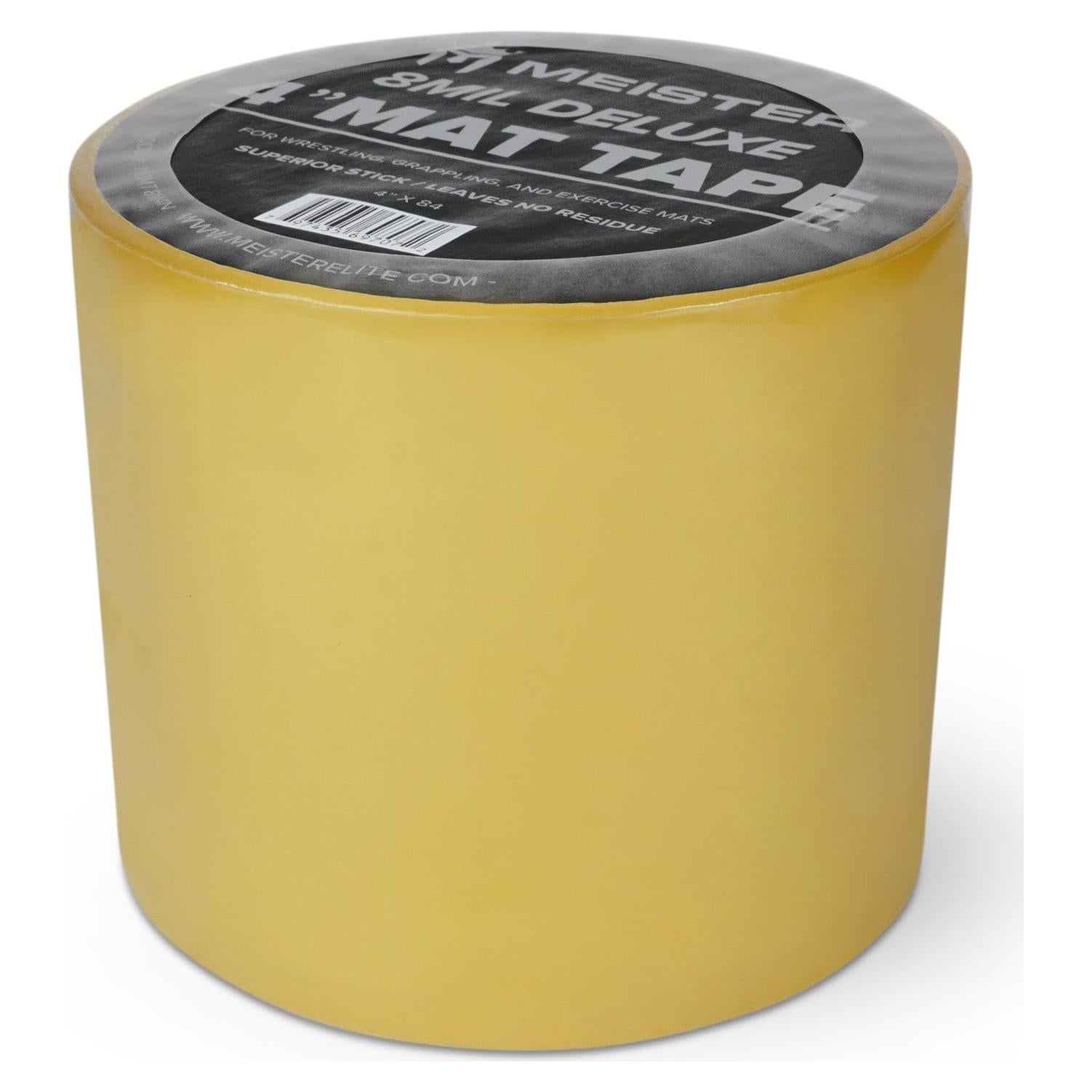 Cinta de Mat Deluxe Meister 10.16 cm x 25.6 m - Transparente