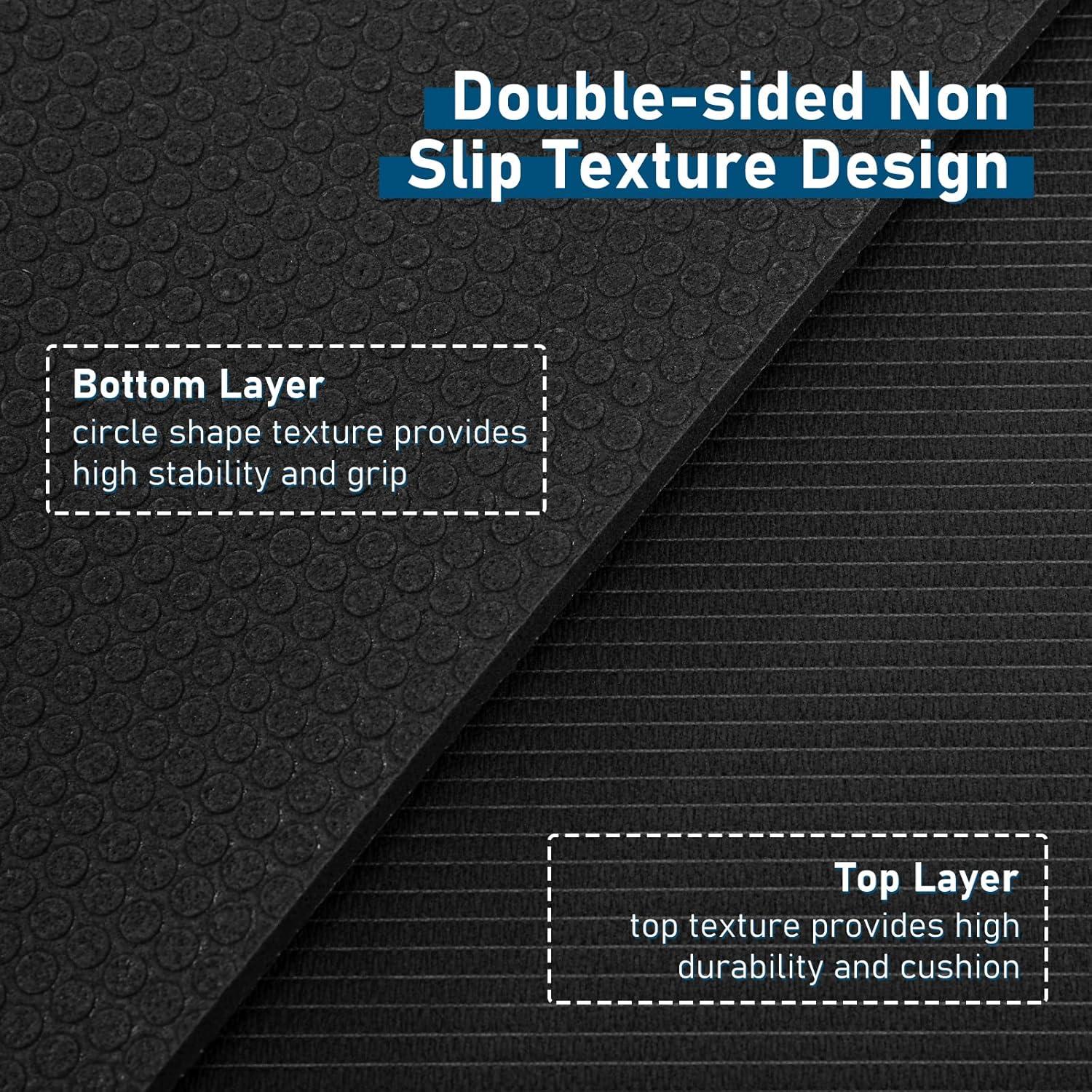 Esterilla de Ejercicio UMINEUX 1.9m x 1.2m Antideslizante