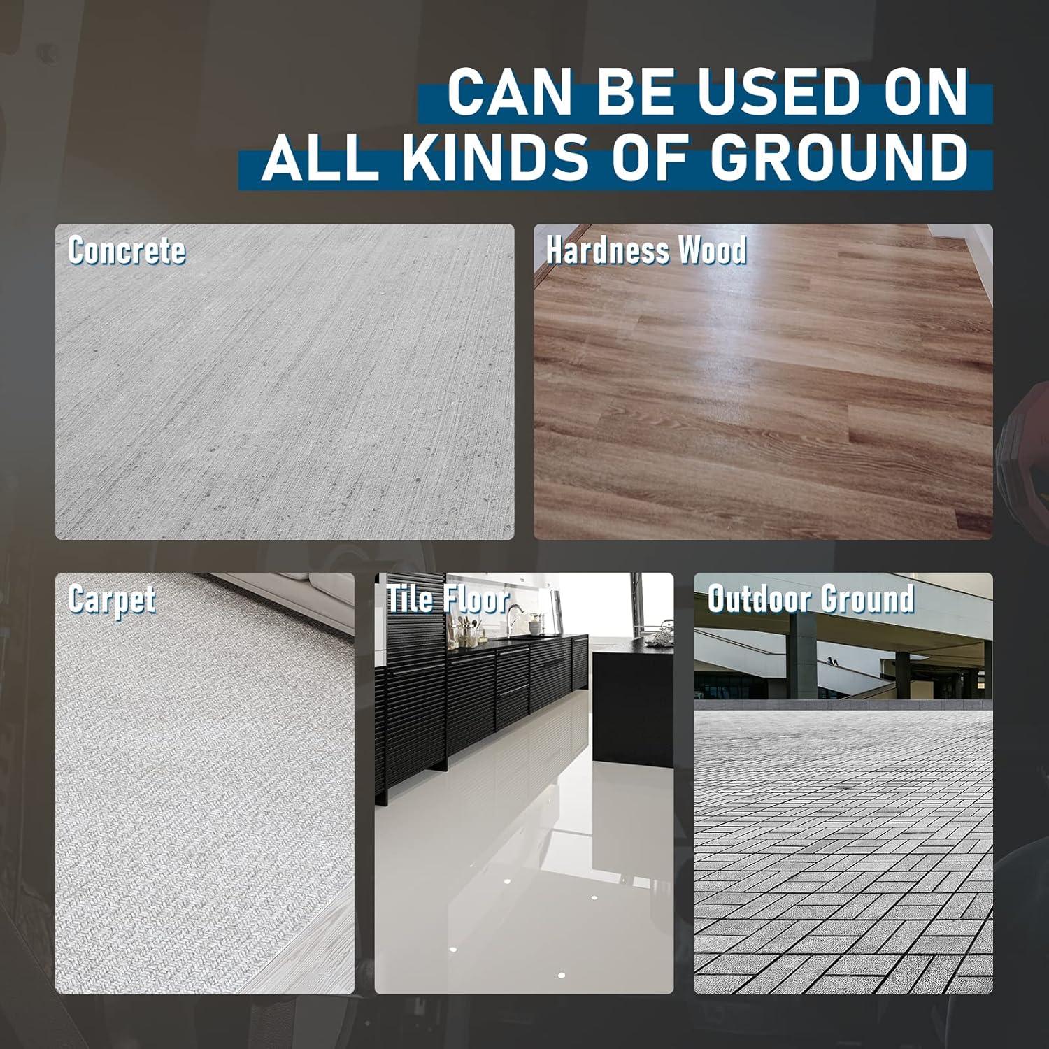 Esterilla de Ejercicio UMINEUX 1.9m x 1.2m Antideslizante