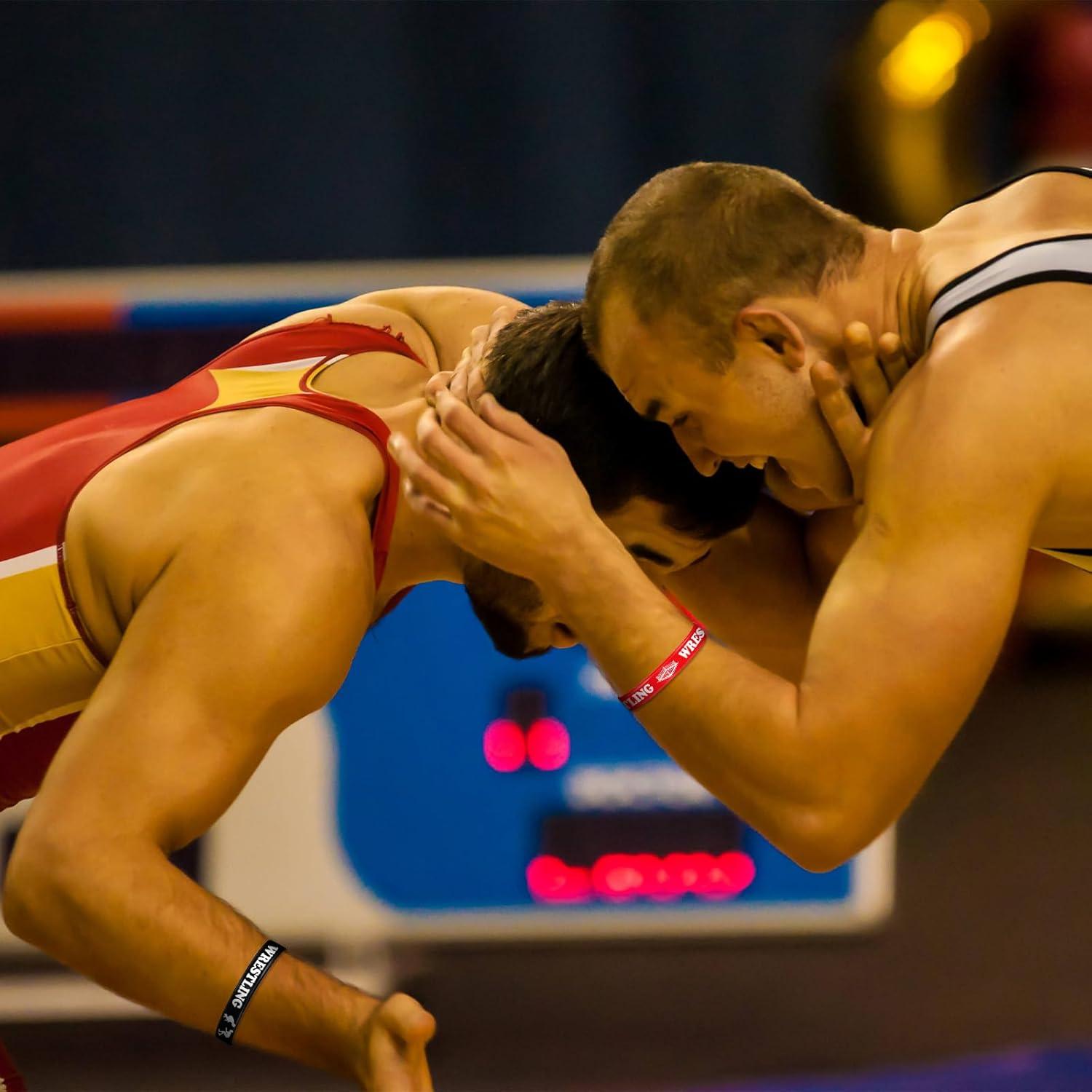 Pulseras de Silicona de Lucha Quelay - 100 Pcs, 20.19 cm