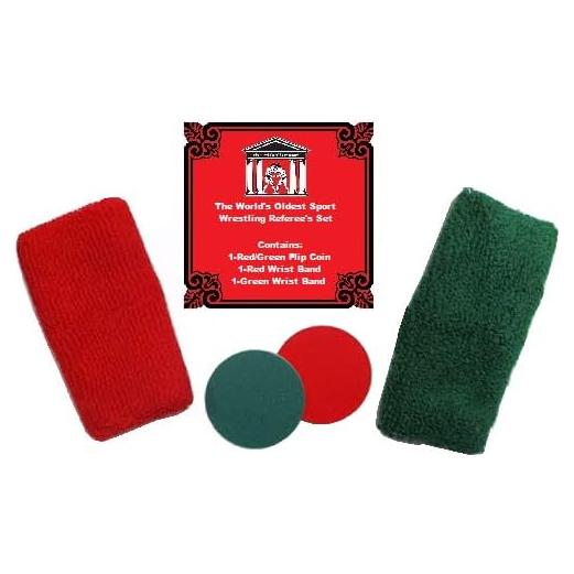 Paquete de Árbitro de Lucha Genérico - Muñequera y Moneda