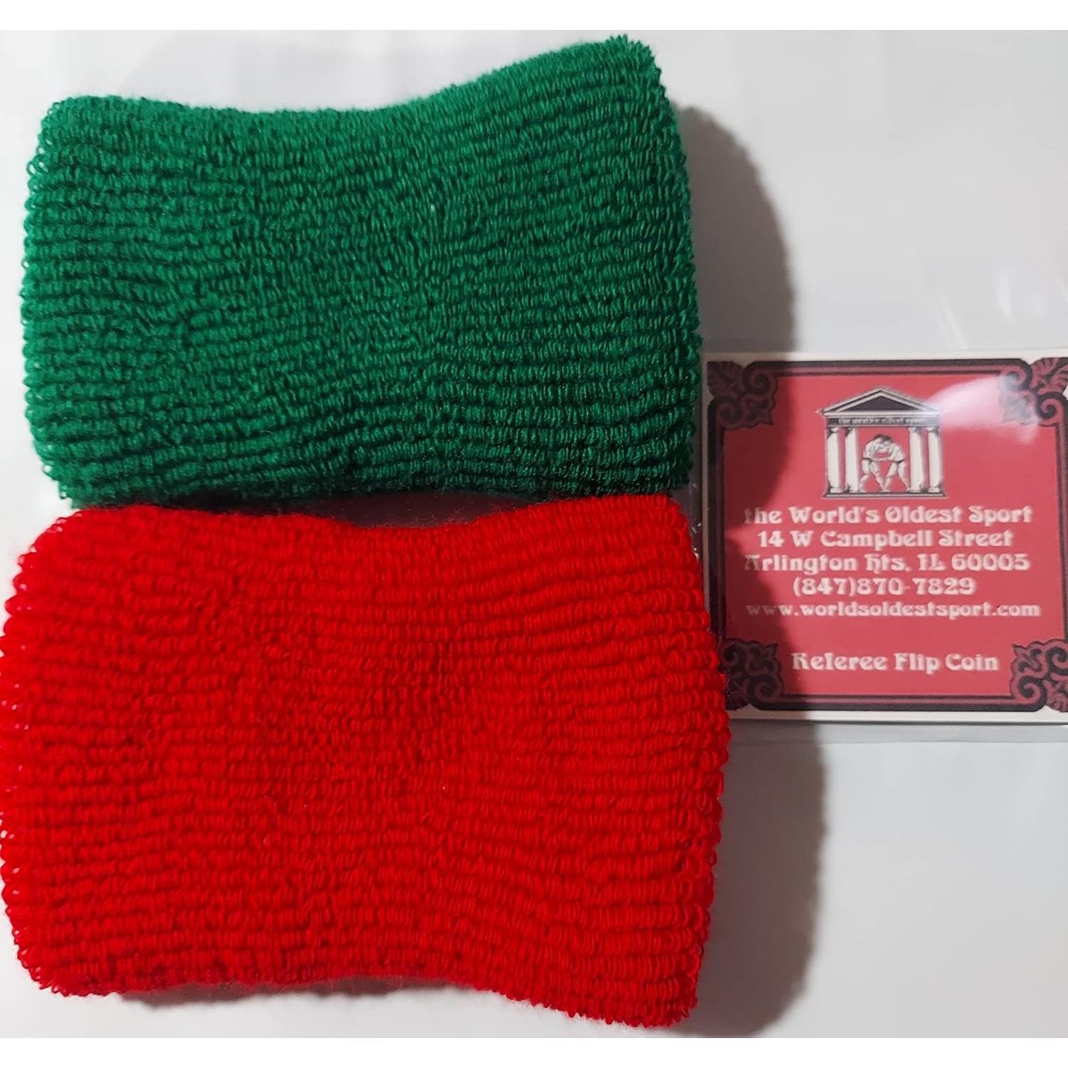 Paquete de Árbitro de Lucha Genérico - Muñequera y Moneda