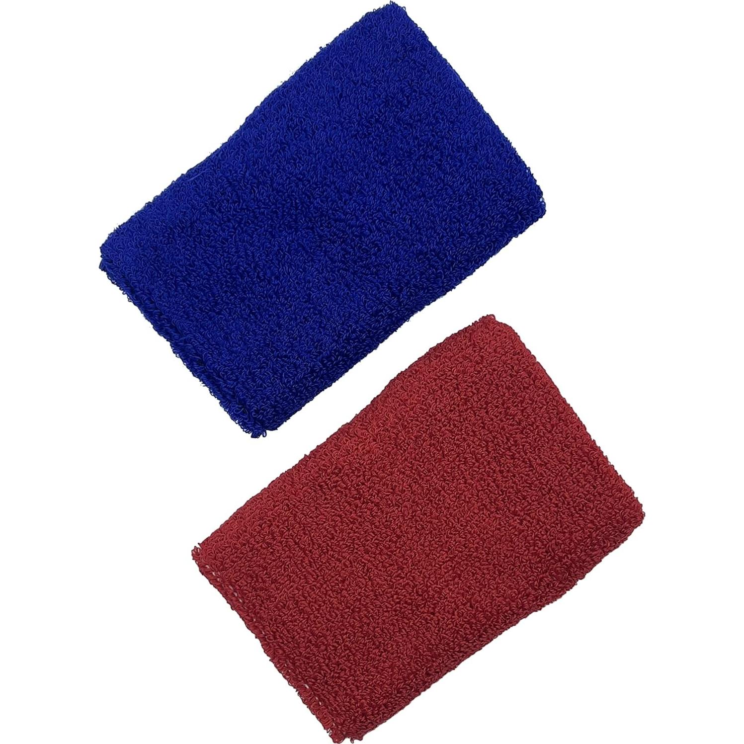 Conjunto de Pulseras de Lucha Gran Llamada Atletismo Rojo y Azul