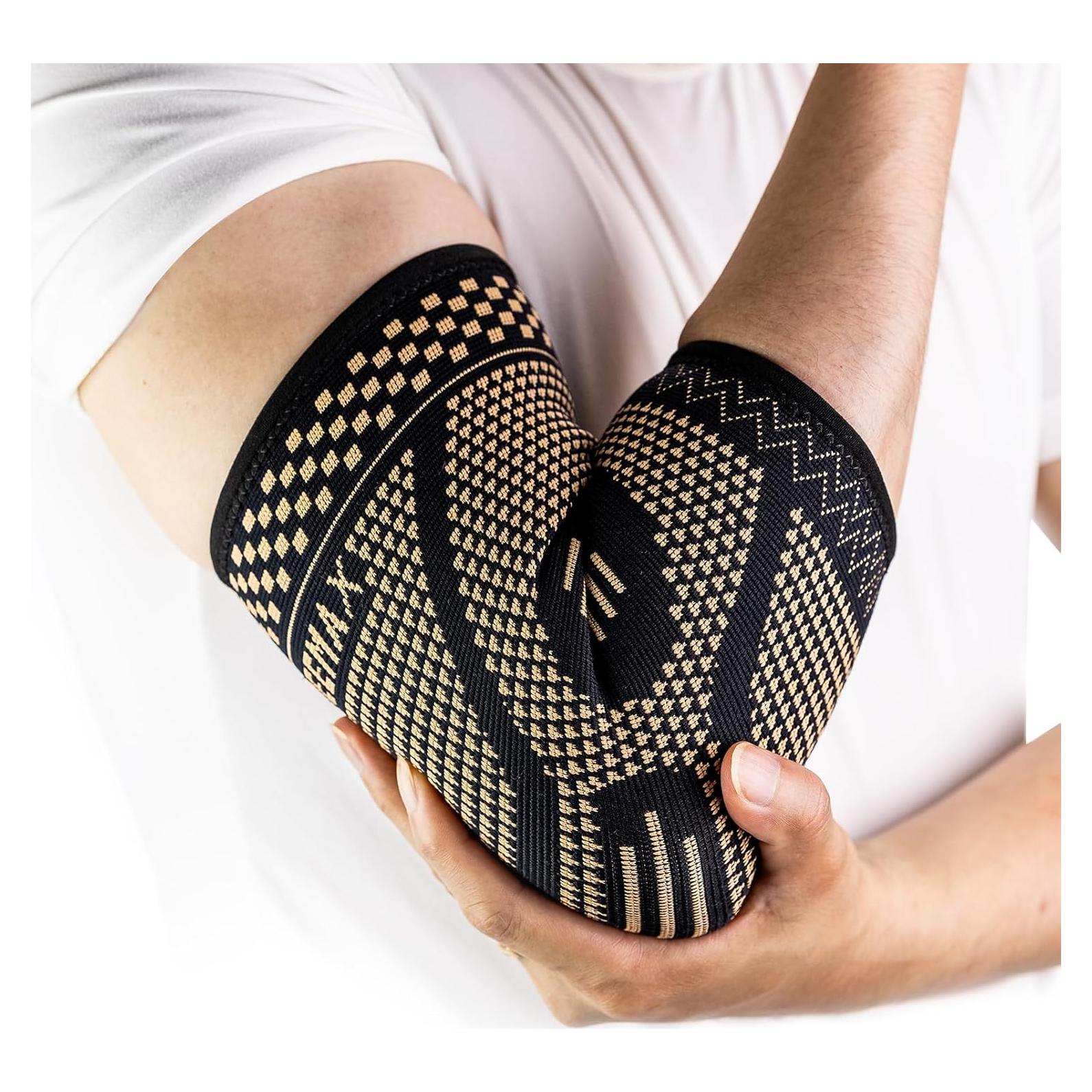 Manga de Compresión para Codo INDEEMAX Cobre Negro Mediana