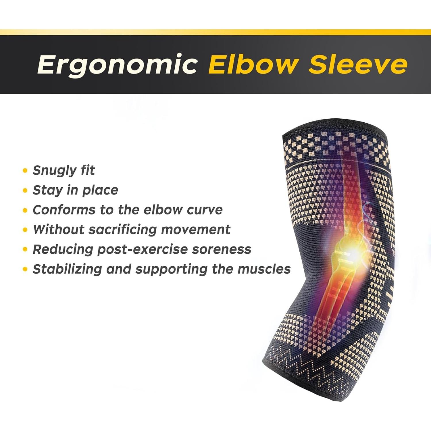 Manga de Compresión para Codo INDEEMAX Cobre Negro Mediana