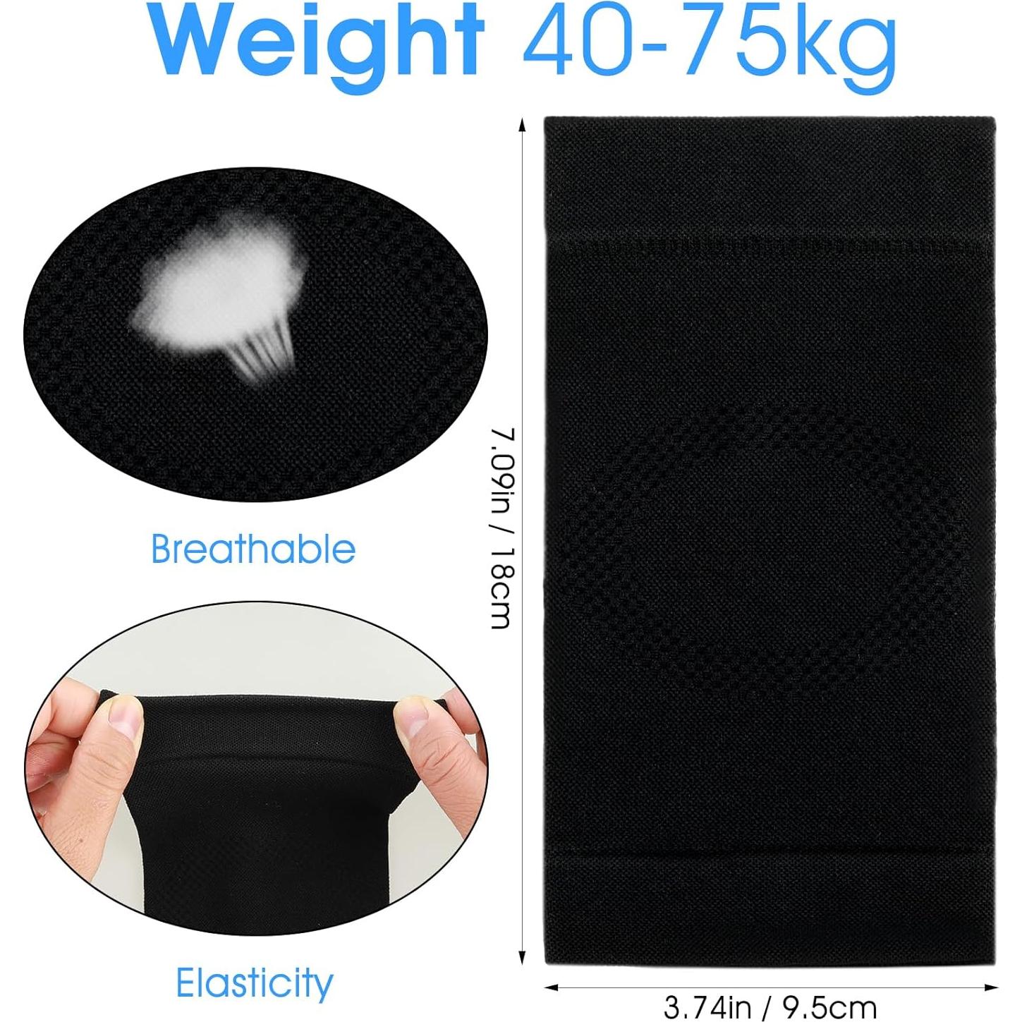 Manga de Compresión para Codo Ptwola - Soporte Transpirable Negro