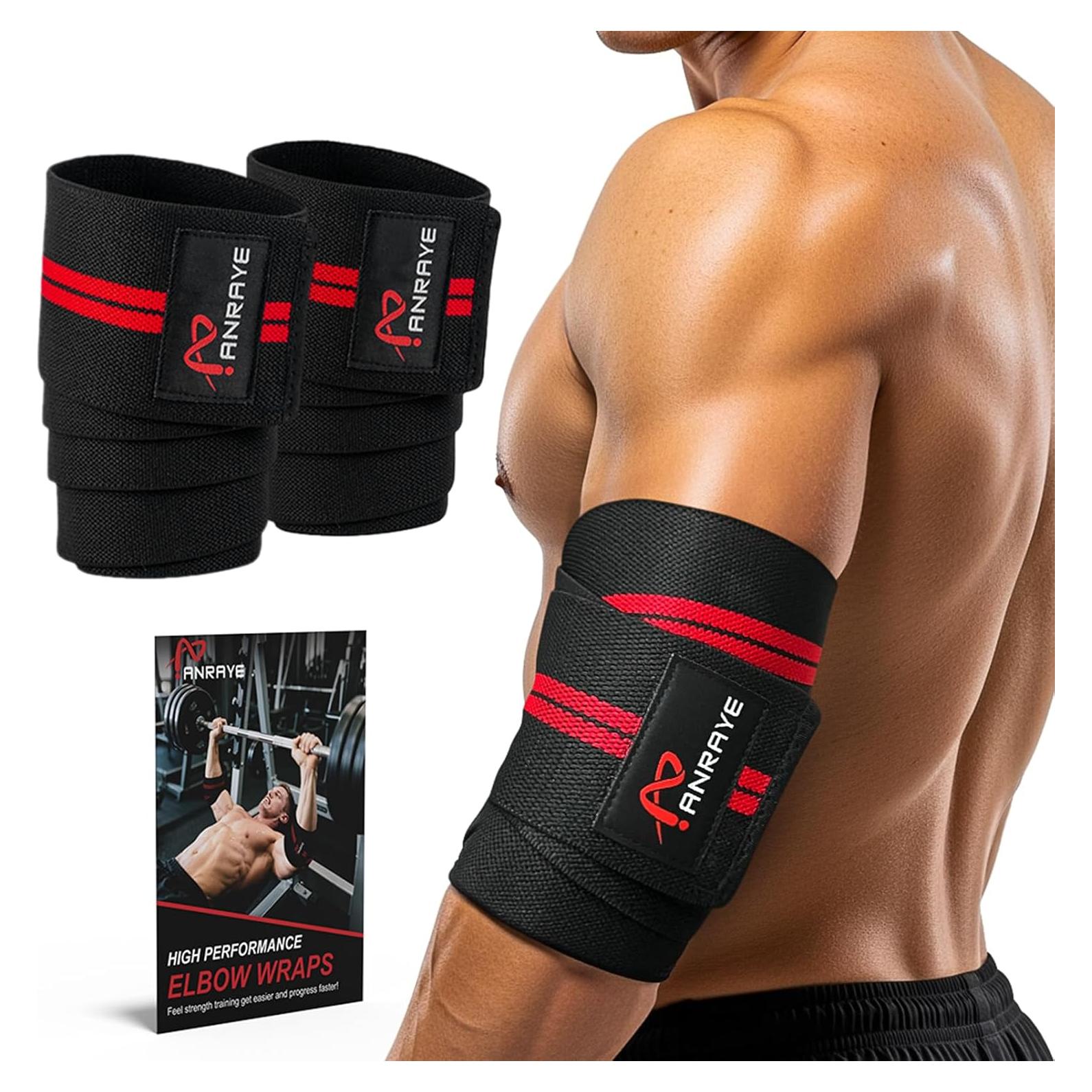 Envolturas de Codo Anraye para Levantamiento de Pesas 119 cm