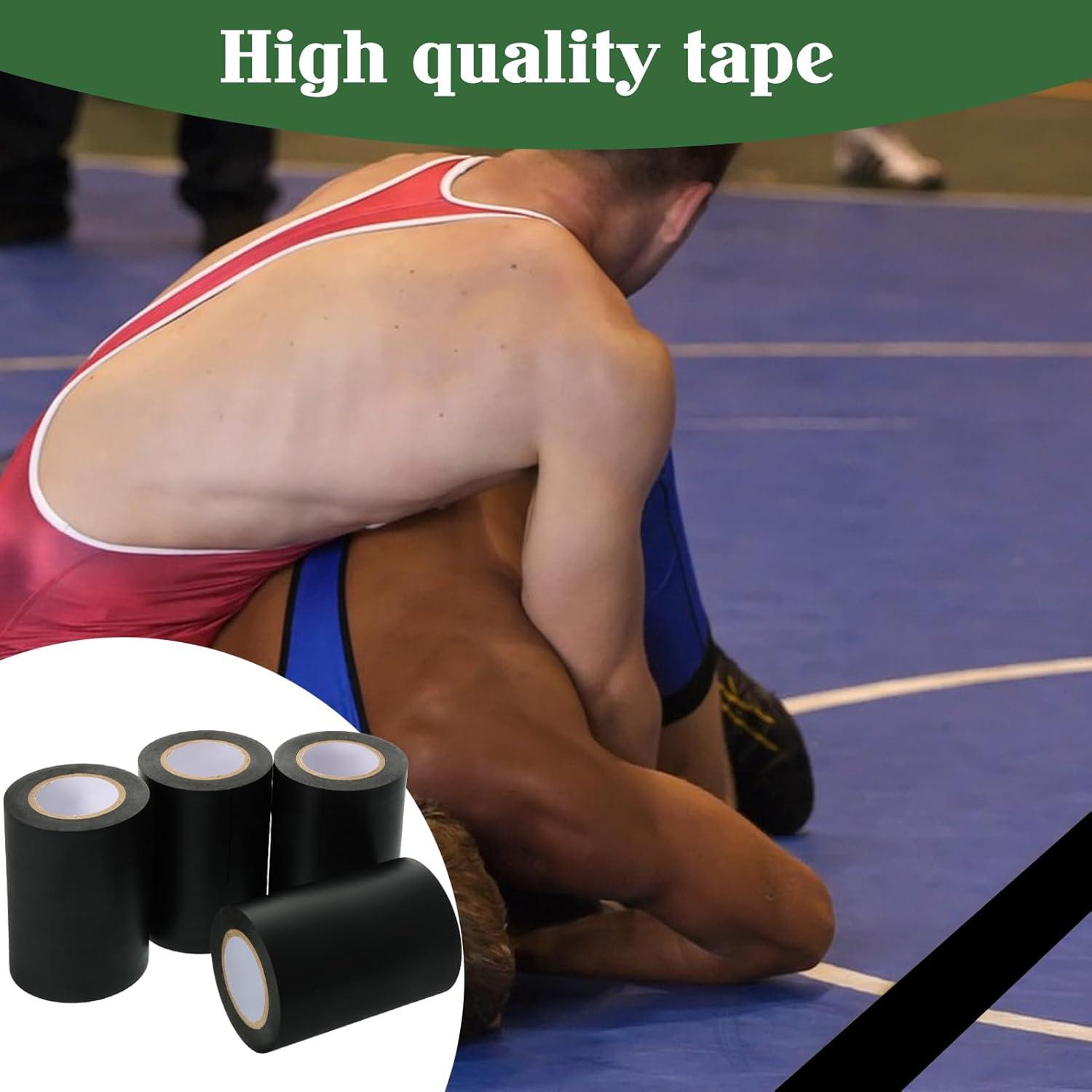 Cinta de Mat de Lucha Foxtell 4 Rollos PVC 9.9 cm x 20 m