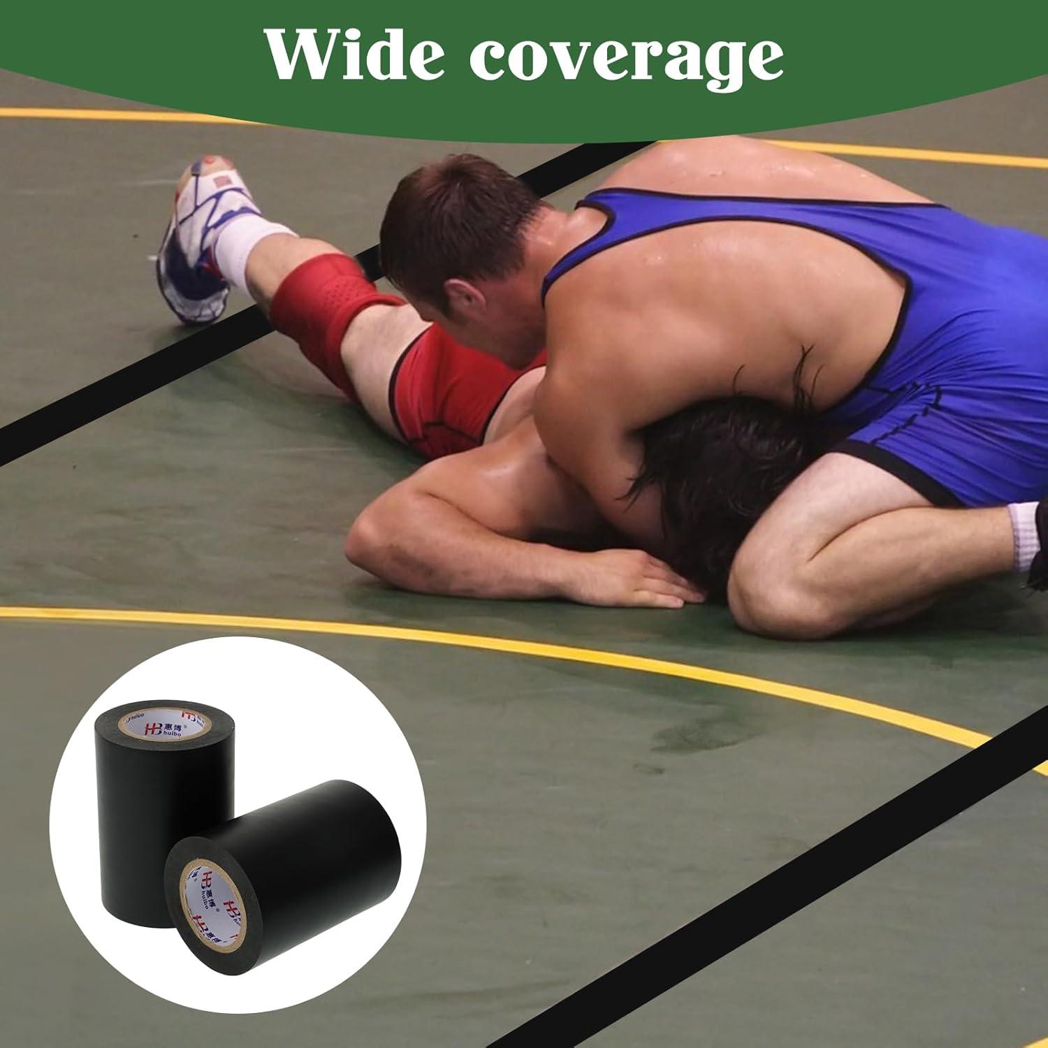 Cinta de Mat de Lucha Foxtell 4 Rollos PVC 9.9 cm x 20 m