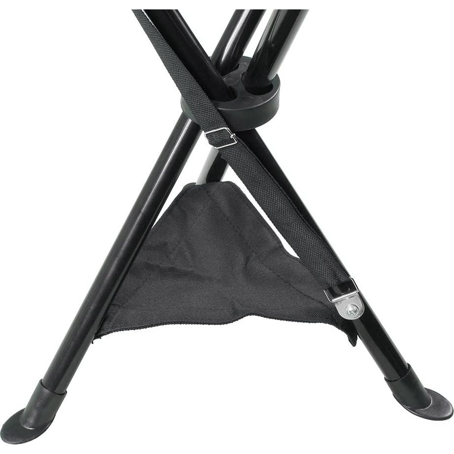 Asiento de Entrenador Kwik Goal Negro 43 cm Plegable