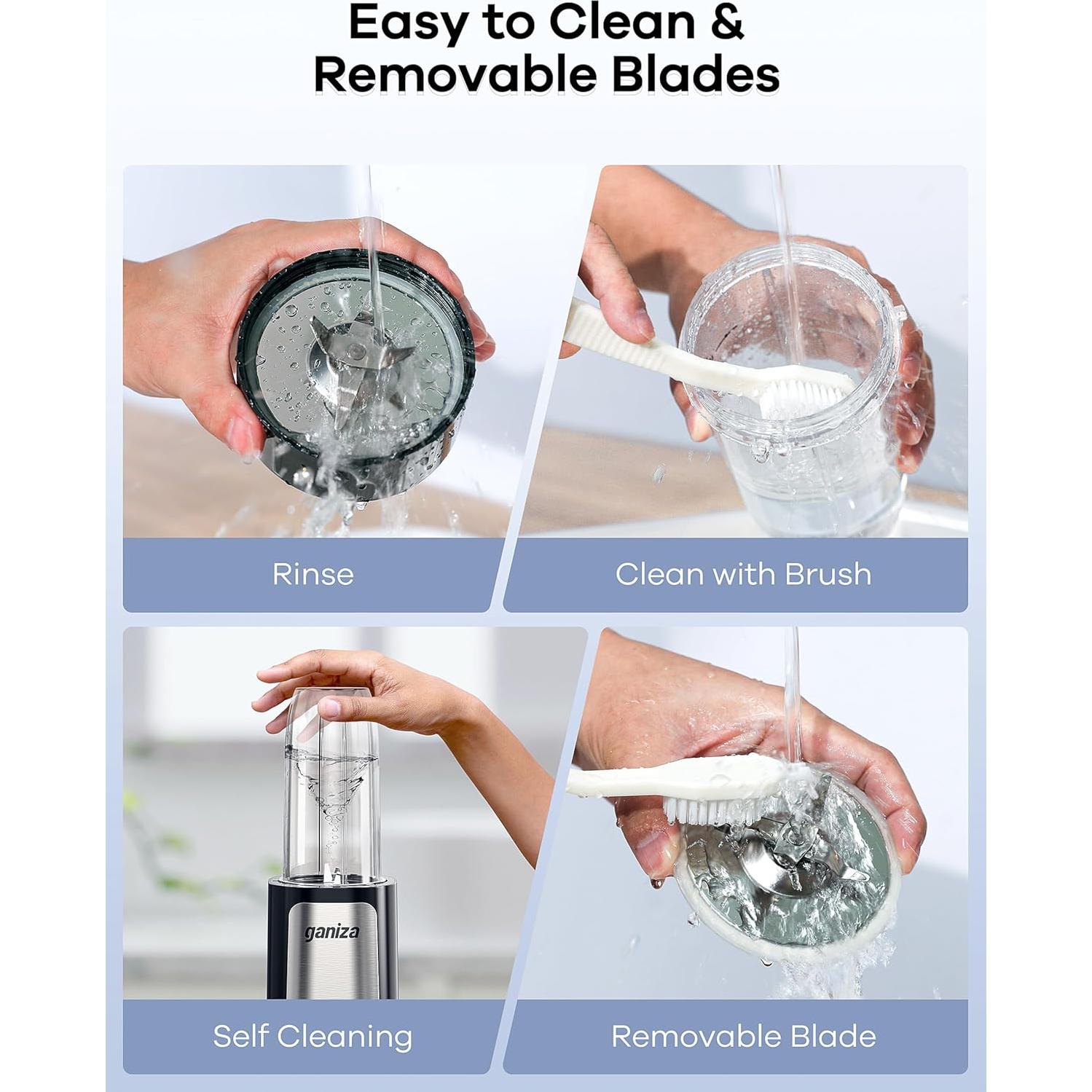 Licuadora Ganiza GB06 14 en 1 para Batidos y Smoothies