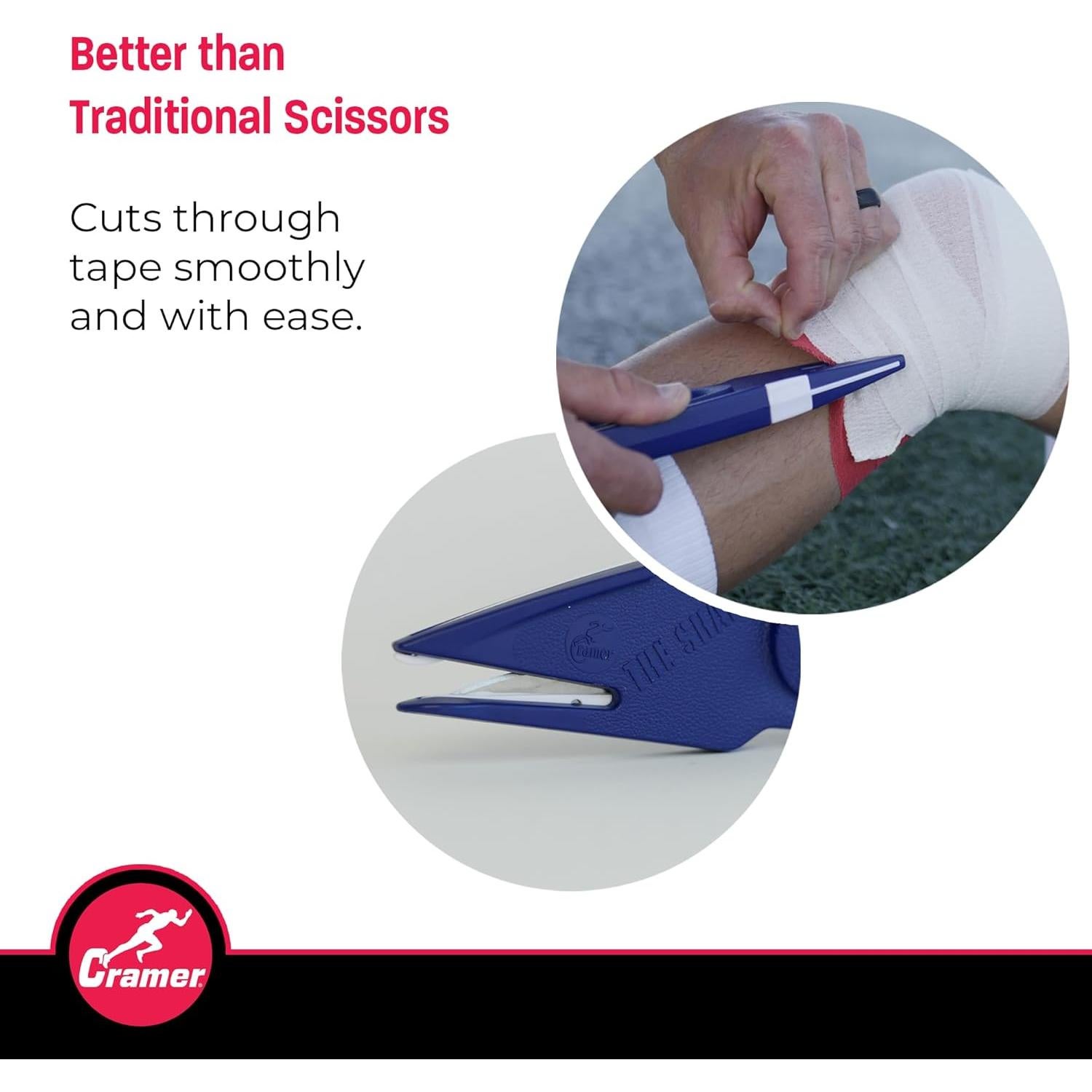Cortador y Removedor de Cinta Cramer Shark 21cm - Tijeras Seguras