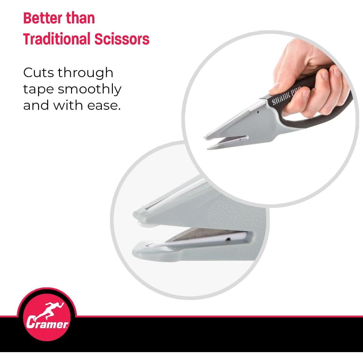 Cortador y Removedor de Cinta Cramer Shark 20.96 cm Profesional