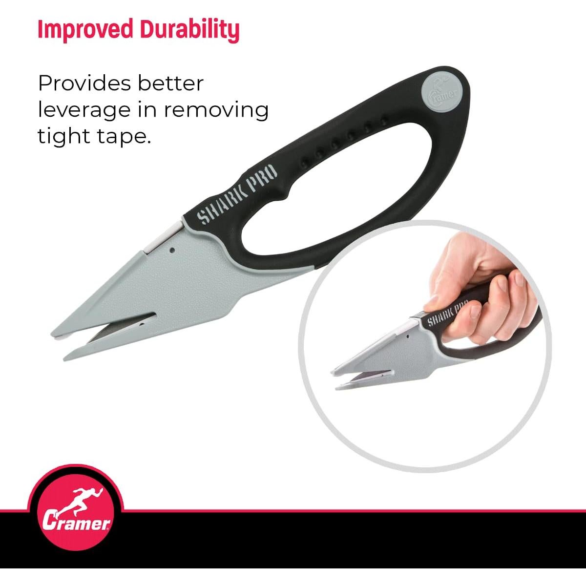 Cortador y Removedor de Cinta Cramer Shark 20.96 cm Profesional